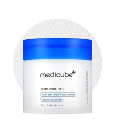 Medicube – Zero Pore Pad 2.0, 70 pads / 155gMedicube – Zero Pore Pad 2.0, veido toniko padeliai 70 pads / 155g