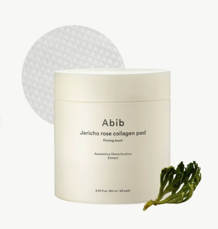 ABIB – Jericho Rose Collagen Pad Firming Touch,  toniko padeliai su kolagenu 250ml 60vnt.