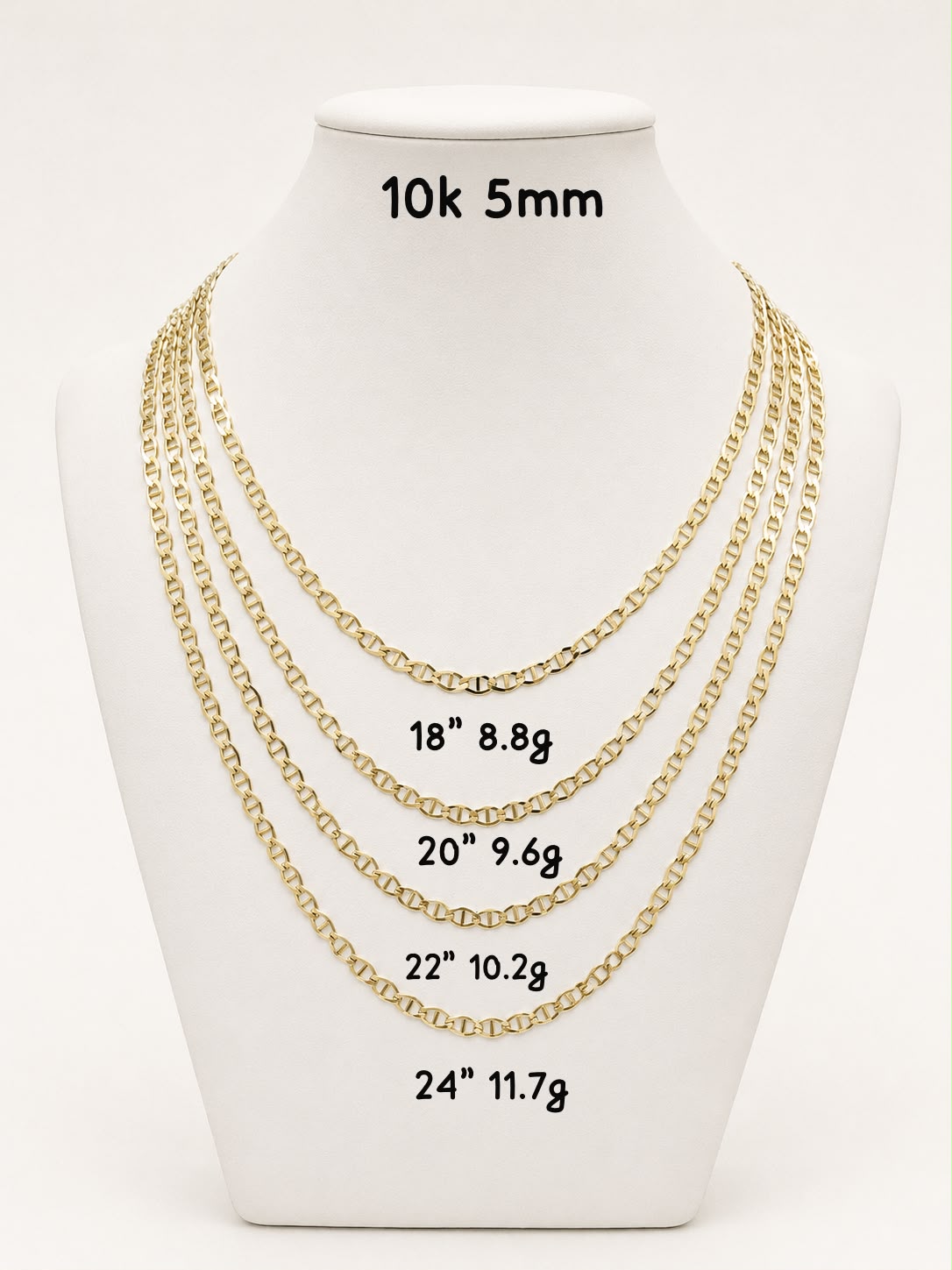 Cadenas 10 k 