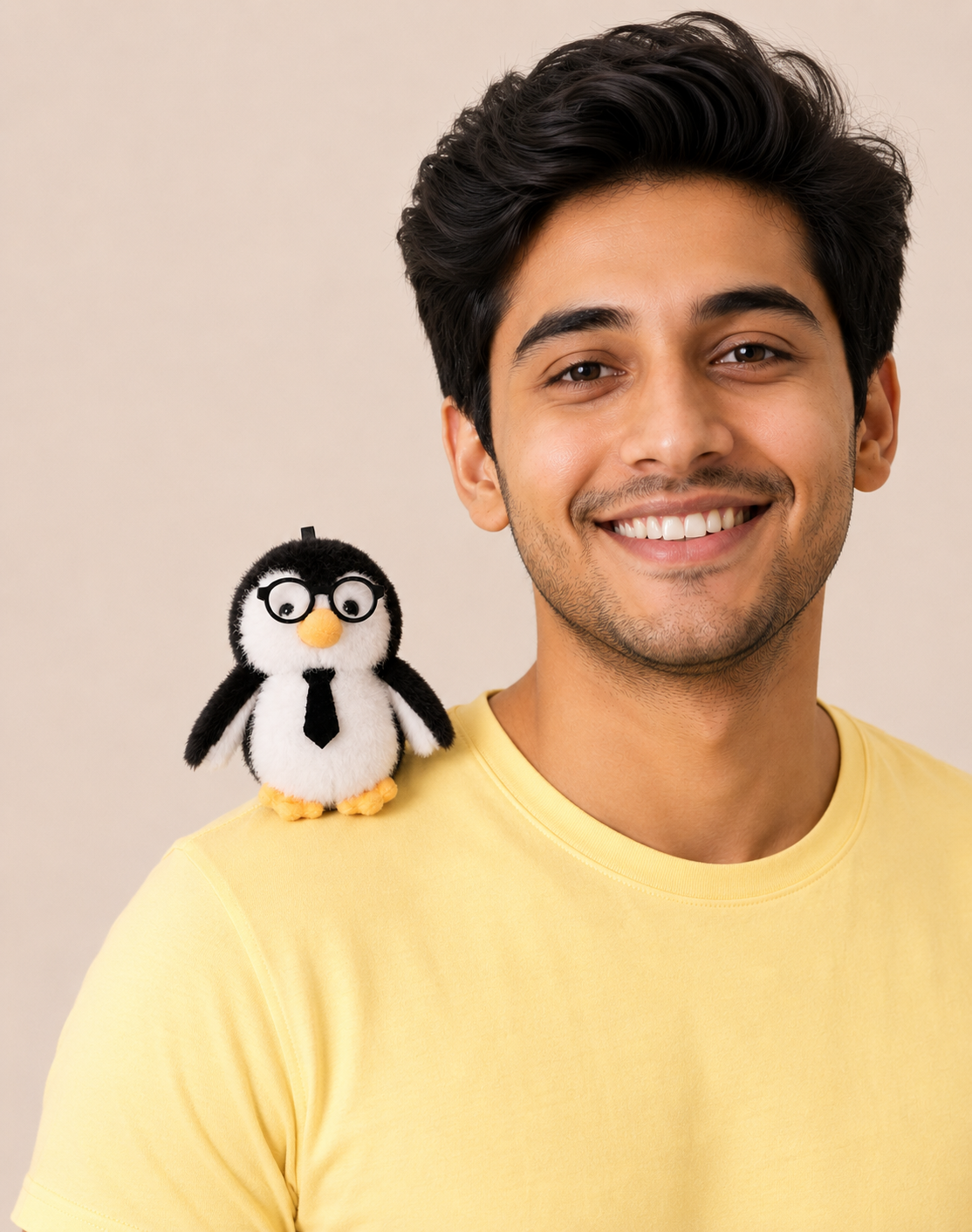 Corporate Penguin Plushie - Magnetic Shoulder Buddy