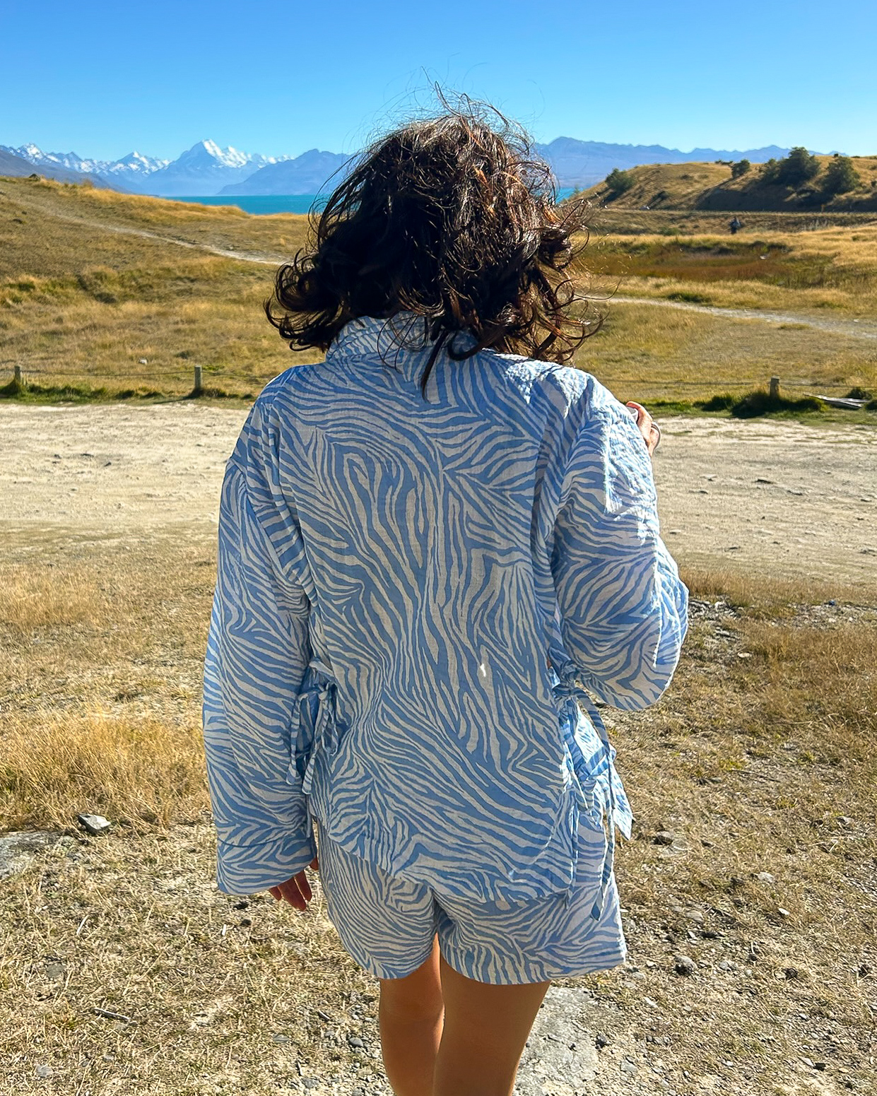 Women's Pajama Set - Zebra