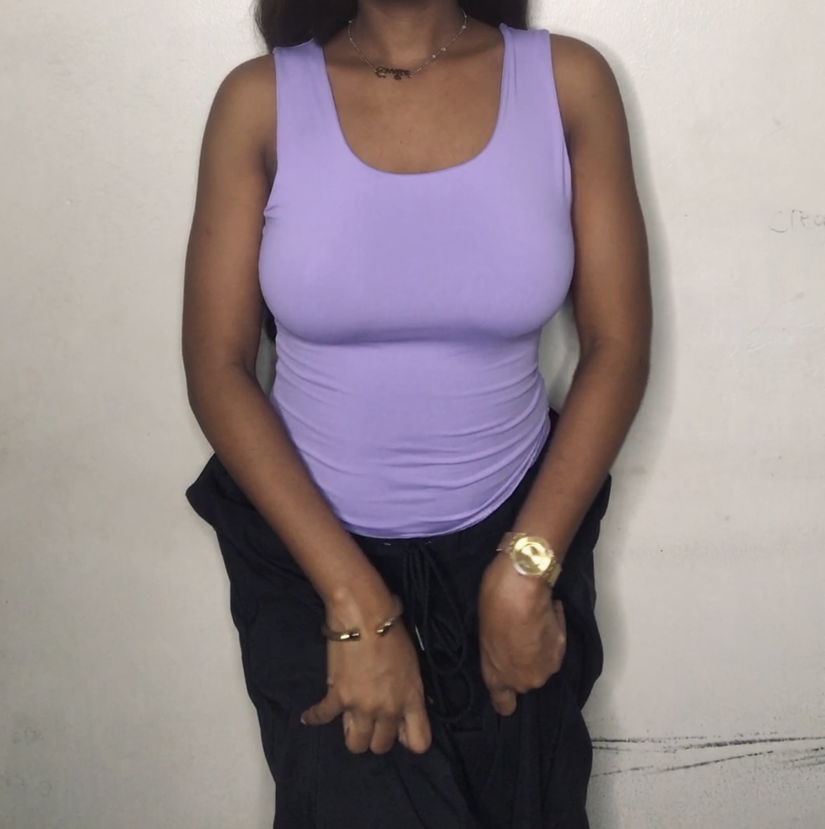 The full length tank top 