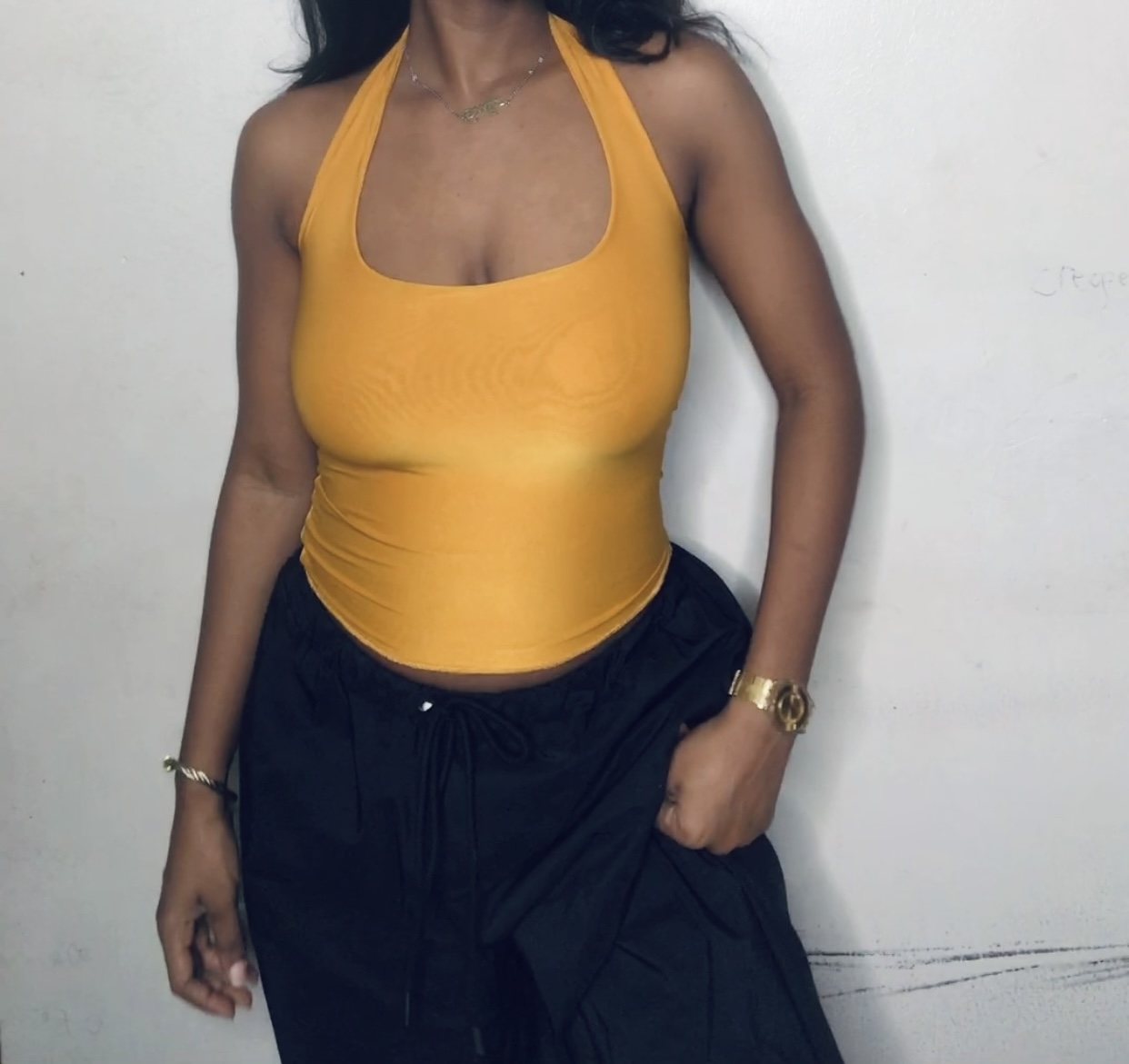 The Halter Neck Crop Top