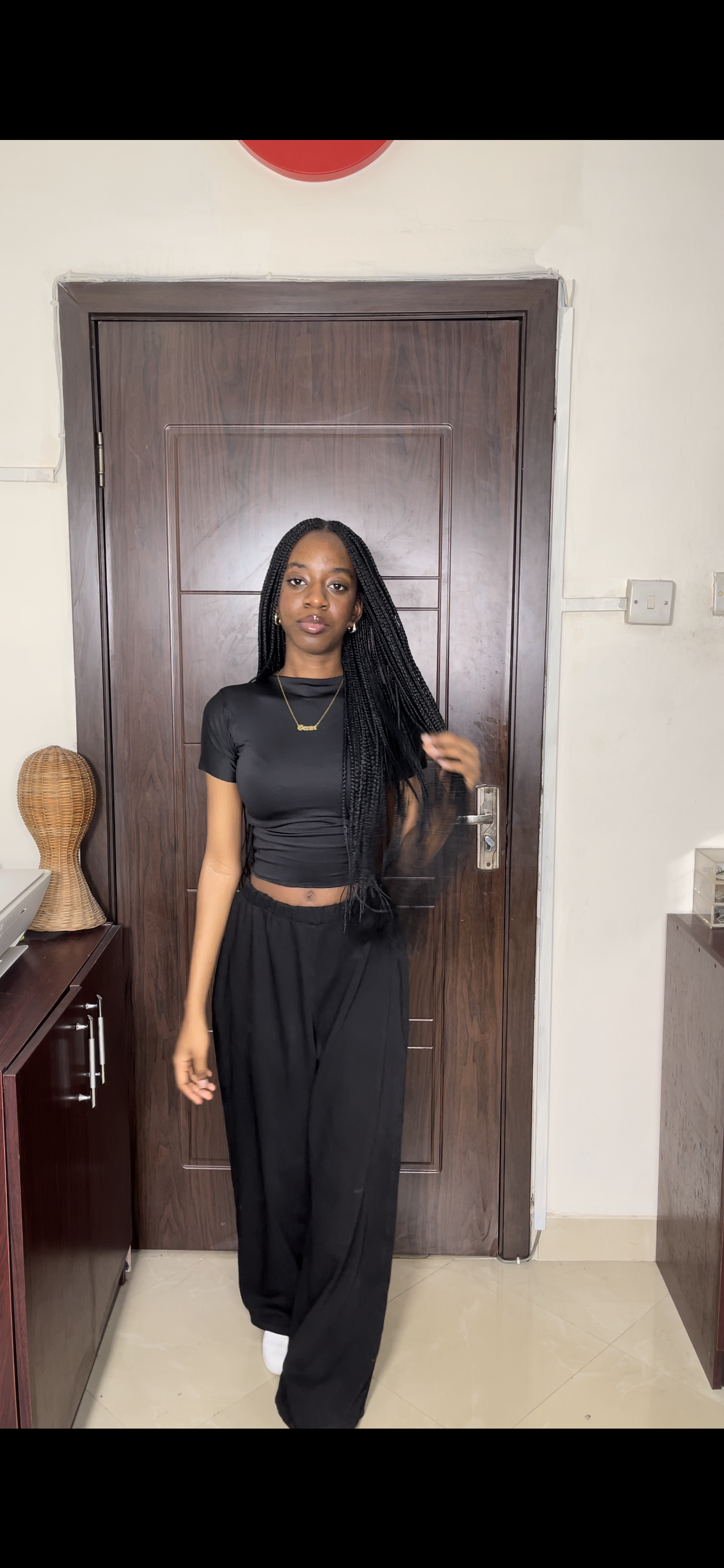 The Mock Neck Short Sleeve Crop Top 