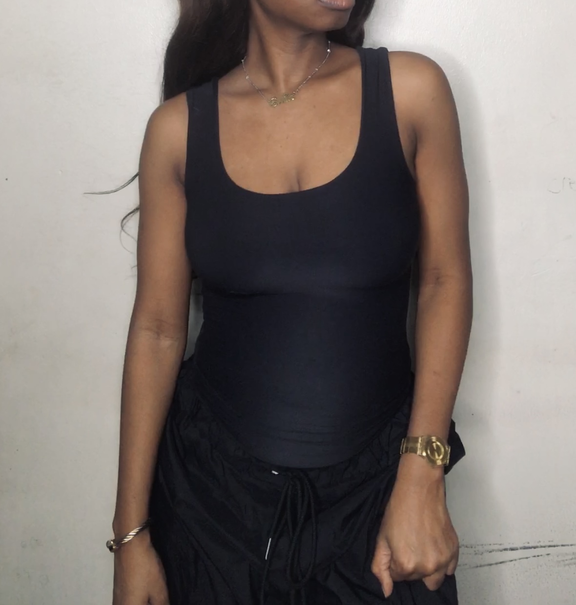 The full length tank top 