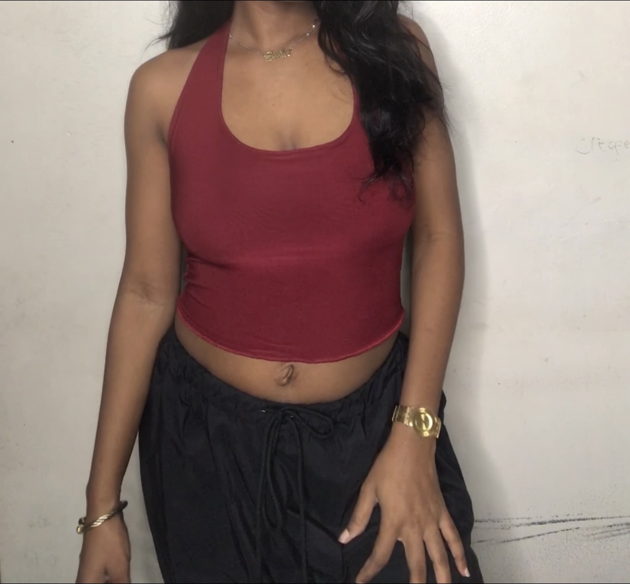 The Halter Neck Crop Top