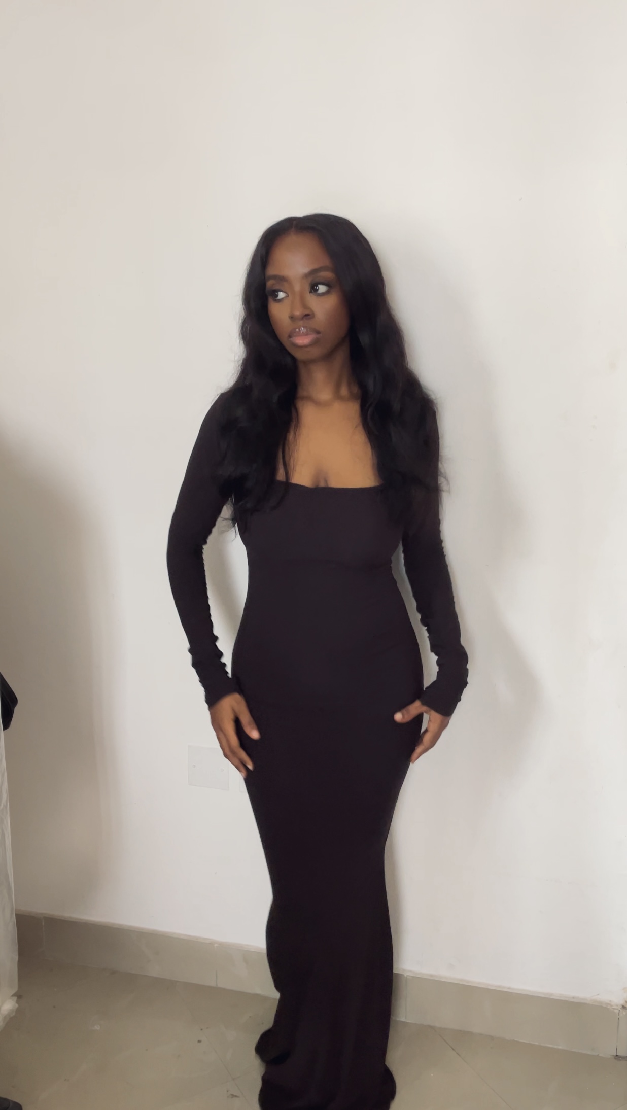 The Queen Victoria Long Sleeve Maxi Dress 