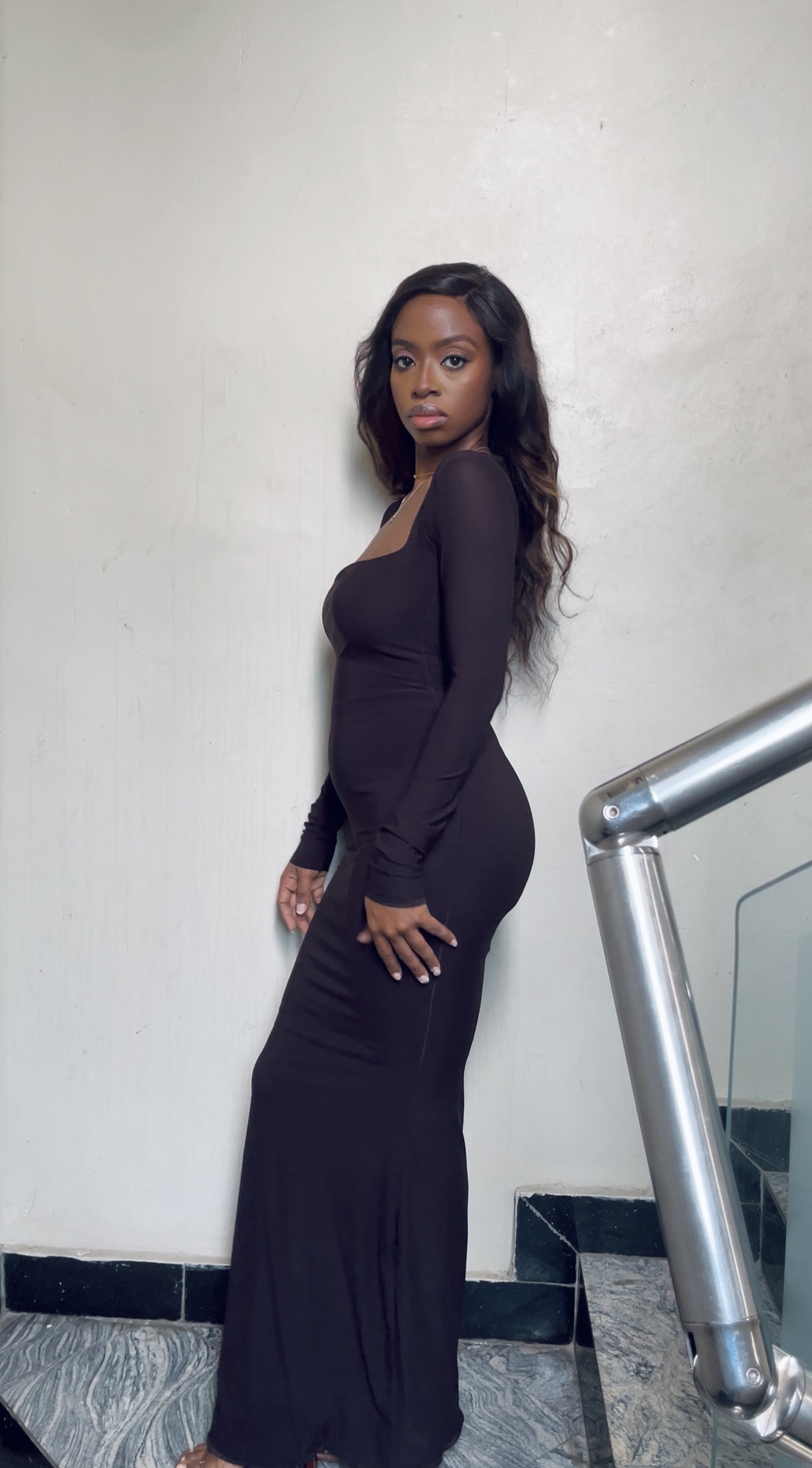 The Queen Victoria Long Sleeve Maxi Dress 