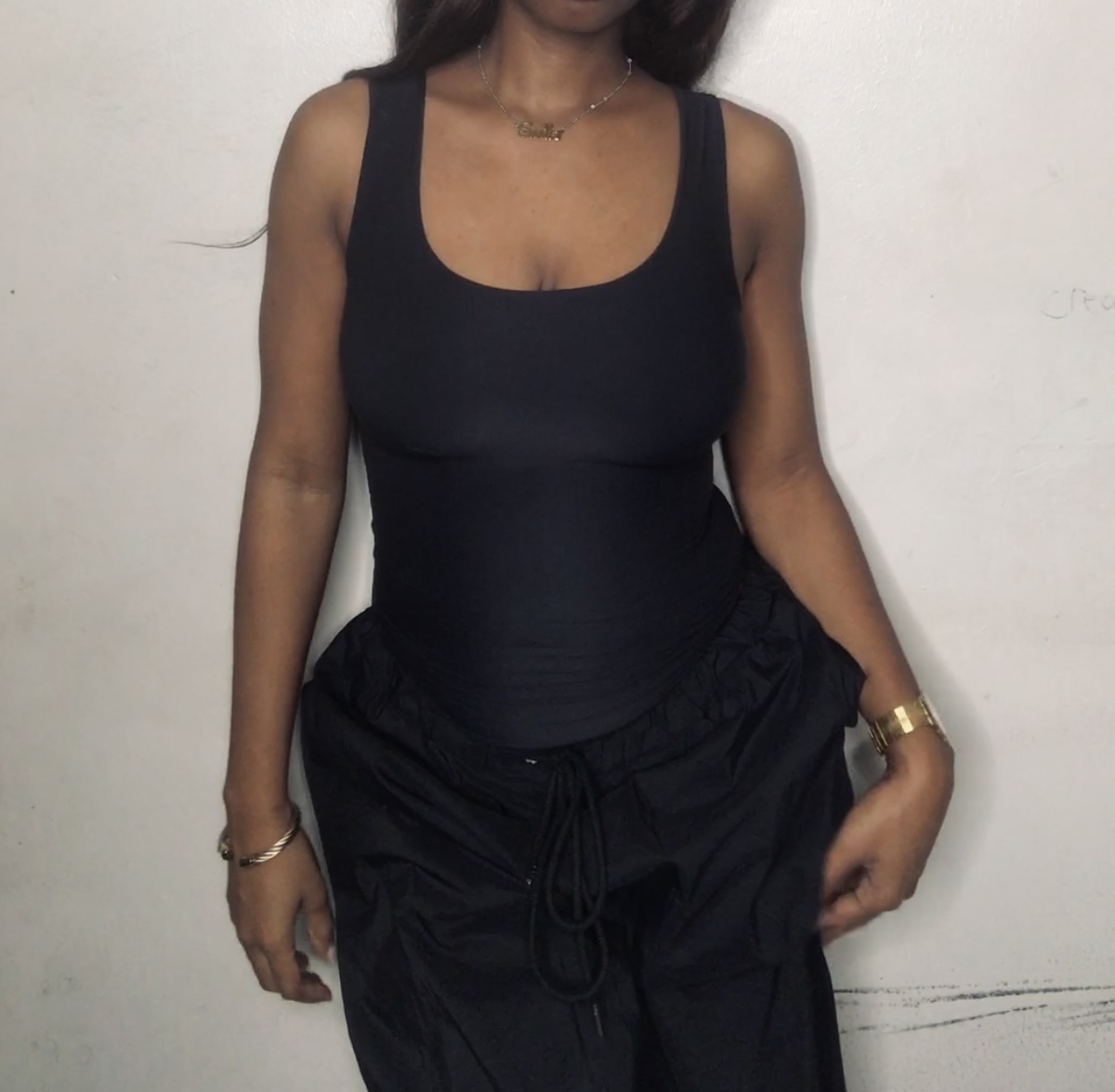 The full length tank top 