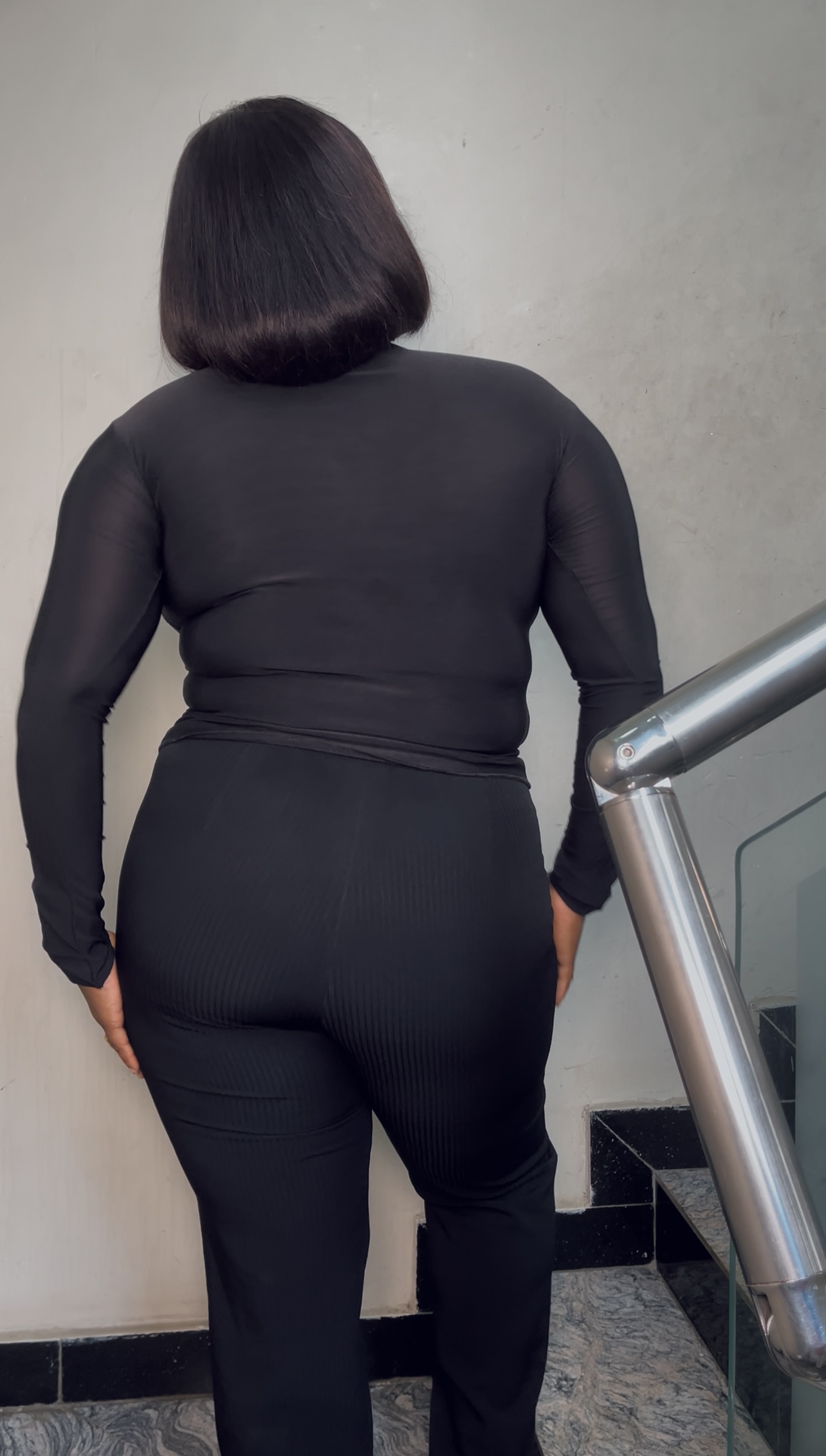 The V-Neck Long Sleeve Full Length Top 