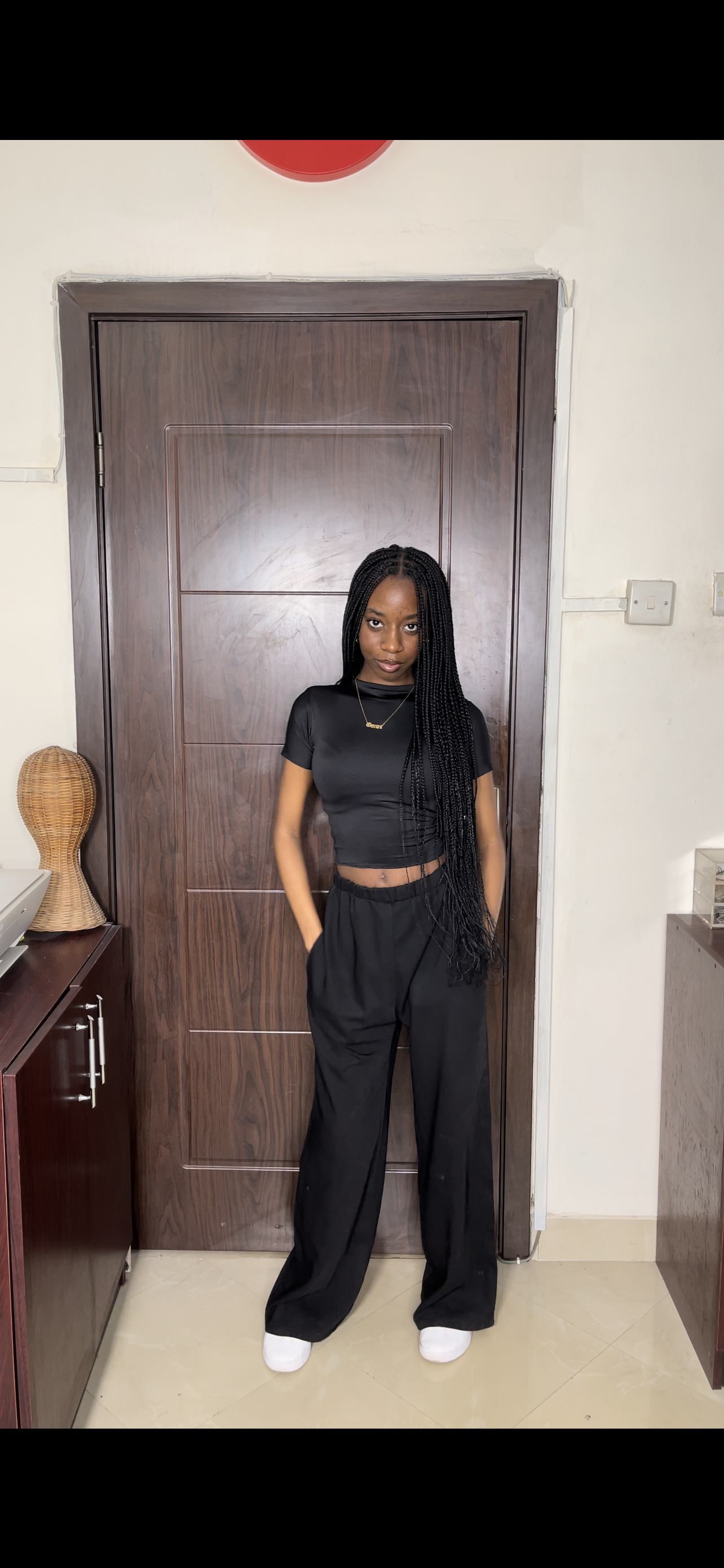 The Mock Neck Short Sleeve Crop Top 