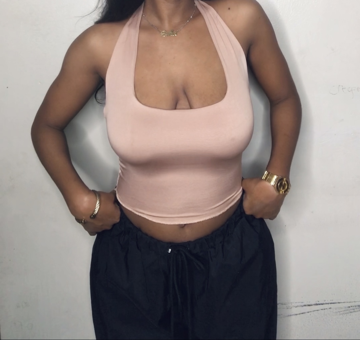 The Halter Neck Crop Top