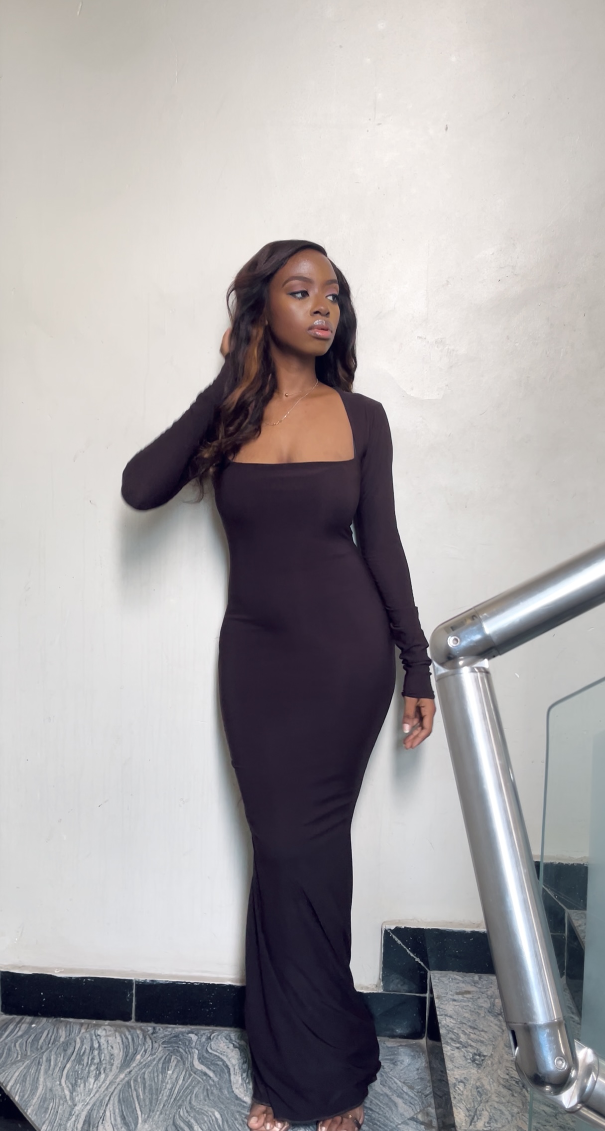 The Queen Victoria Long Sleeve Maxi Dress 