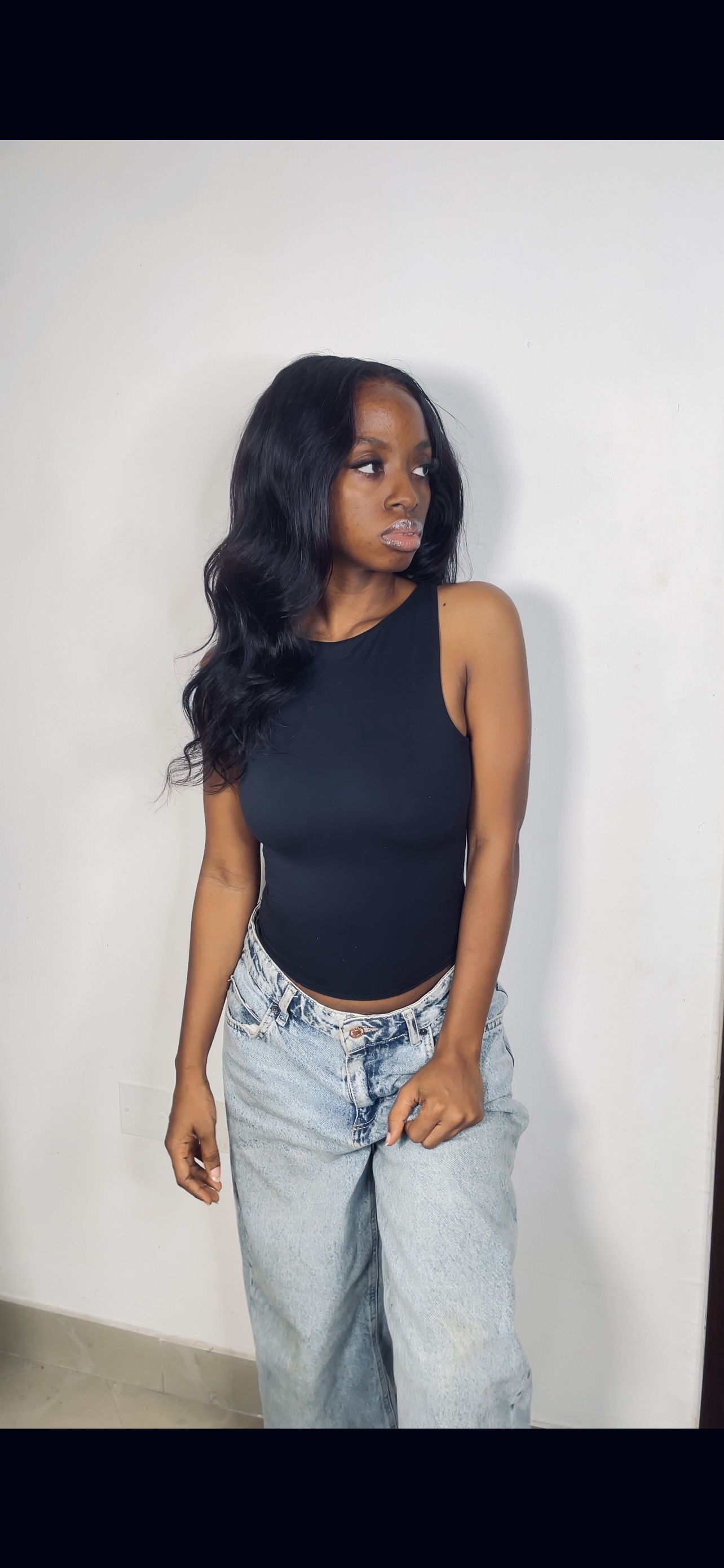 The High Neck Sleeveless Tank Top 