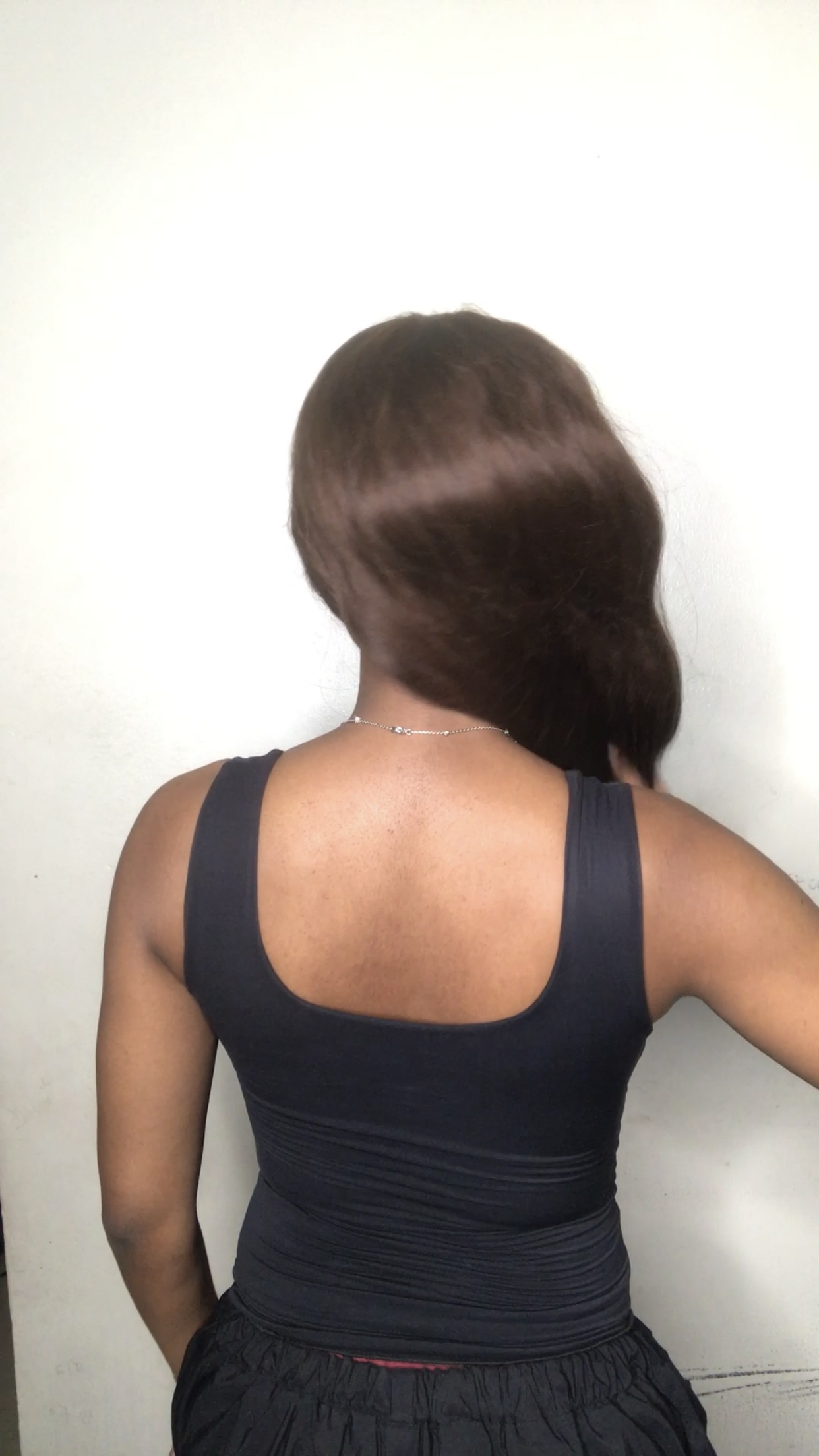 The full length tank top 
