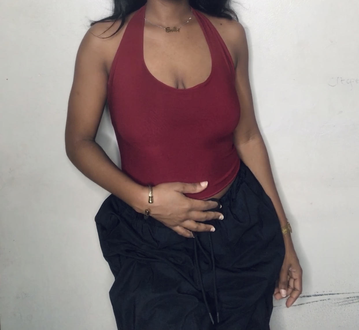 The Halter Neck Crop Top