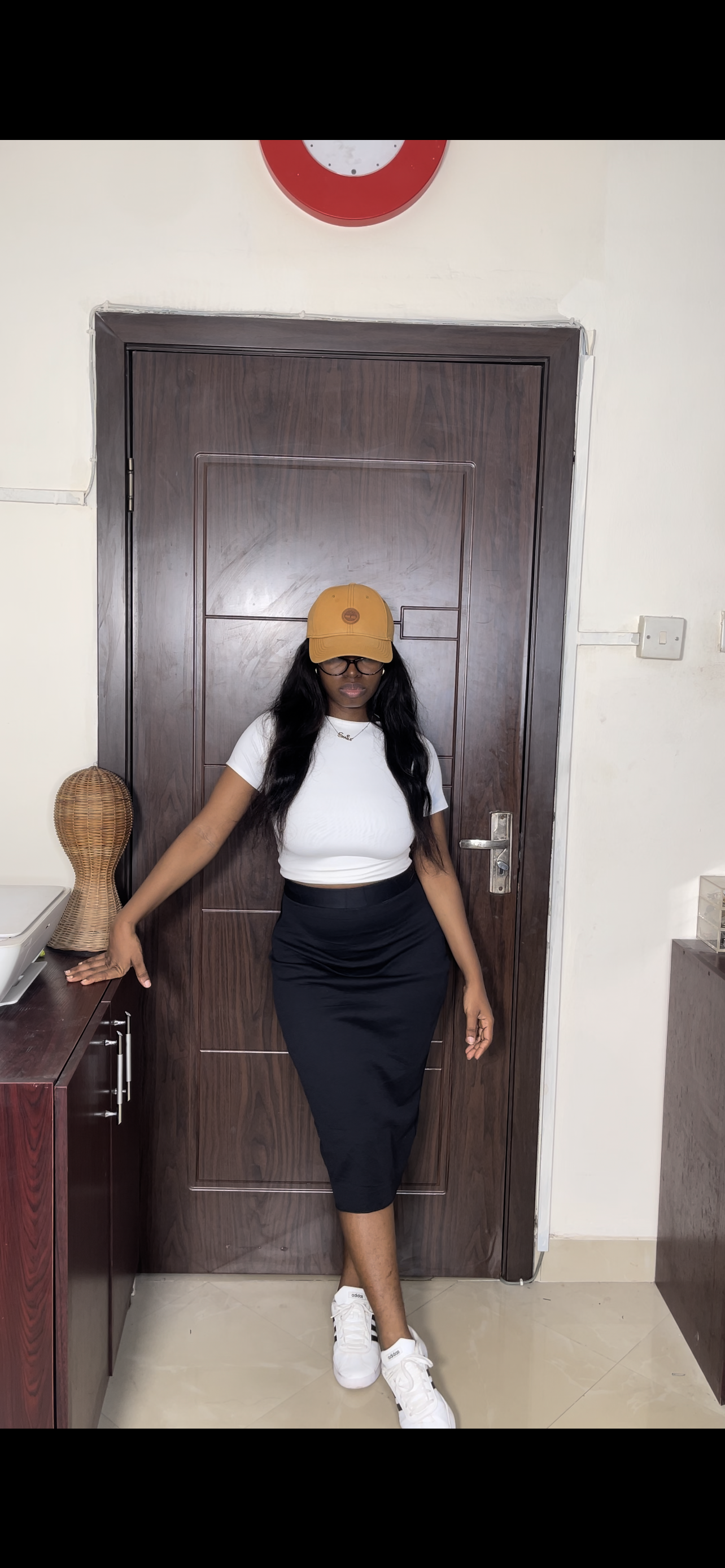 The Easy Wear Pencil  Midi Skirt 