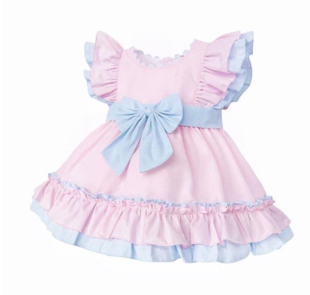 Pink Ruffle Baby Dress