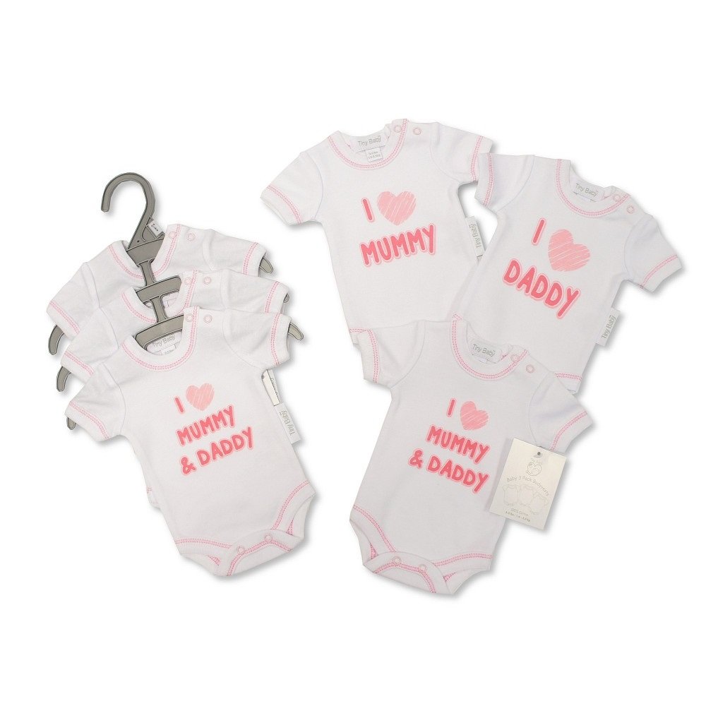Baby Cotton Bodysuit Set