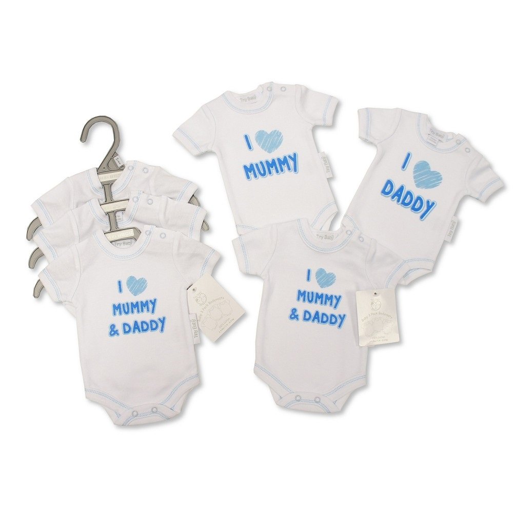 Baby Cotton Bodysuit Set