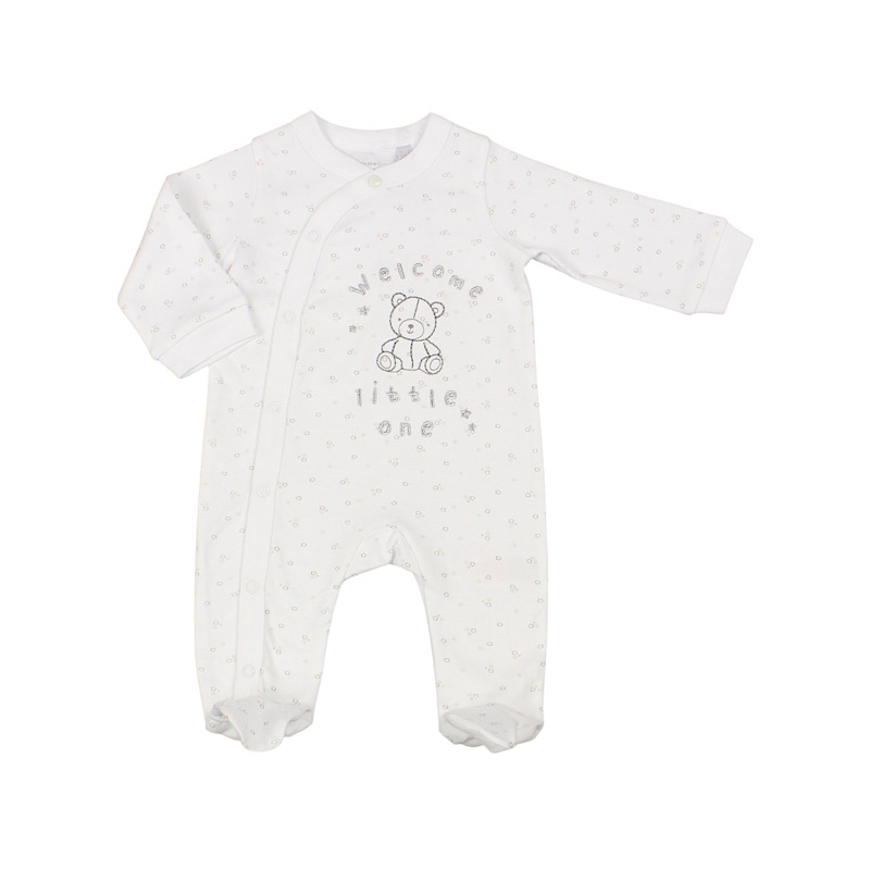 Welcome Little One Baby Sleepsuit