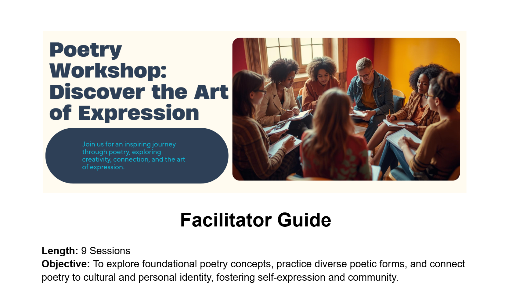 Adult Poetry Workshop