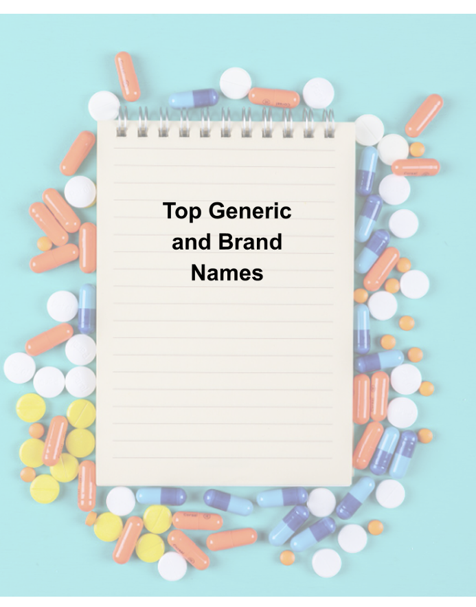 Top Generic and Brand Names 