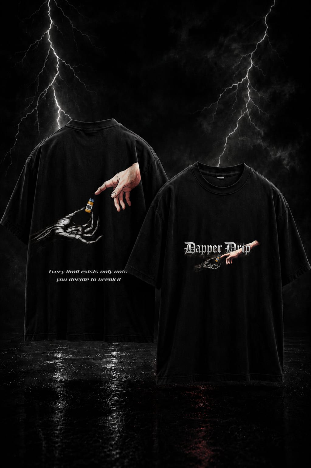 Tren Black Graphic T-Shirt