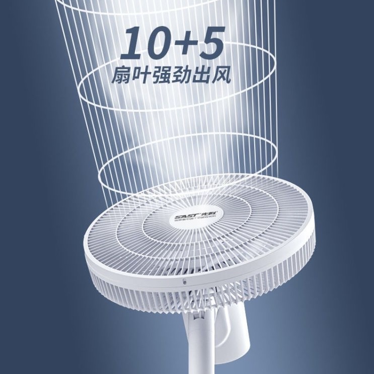 SAST Dual-Use Floor & Table Standing Pedestal Fan