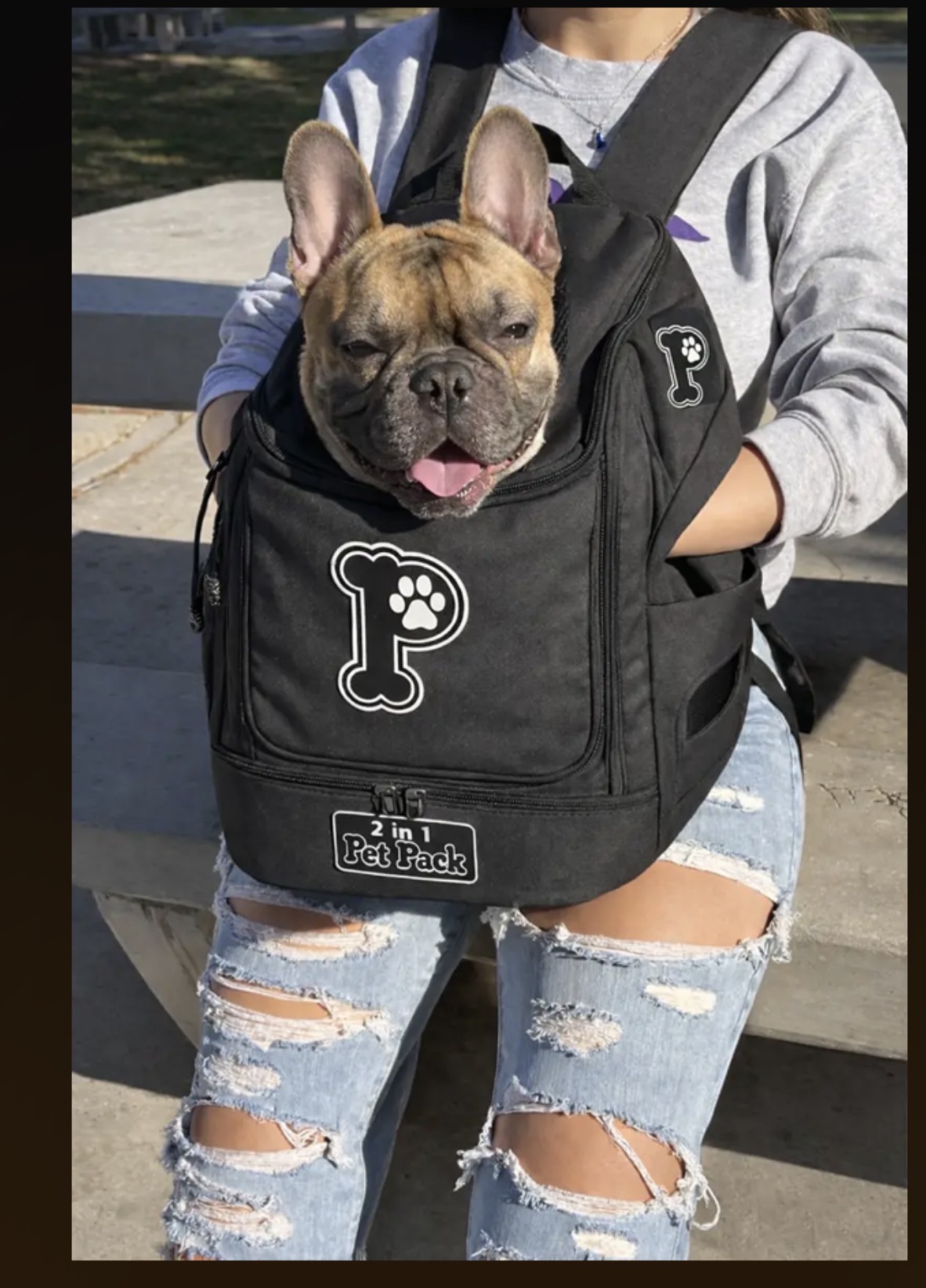 The 2 in 1 Pawsome Pet Pack 2.0 small