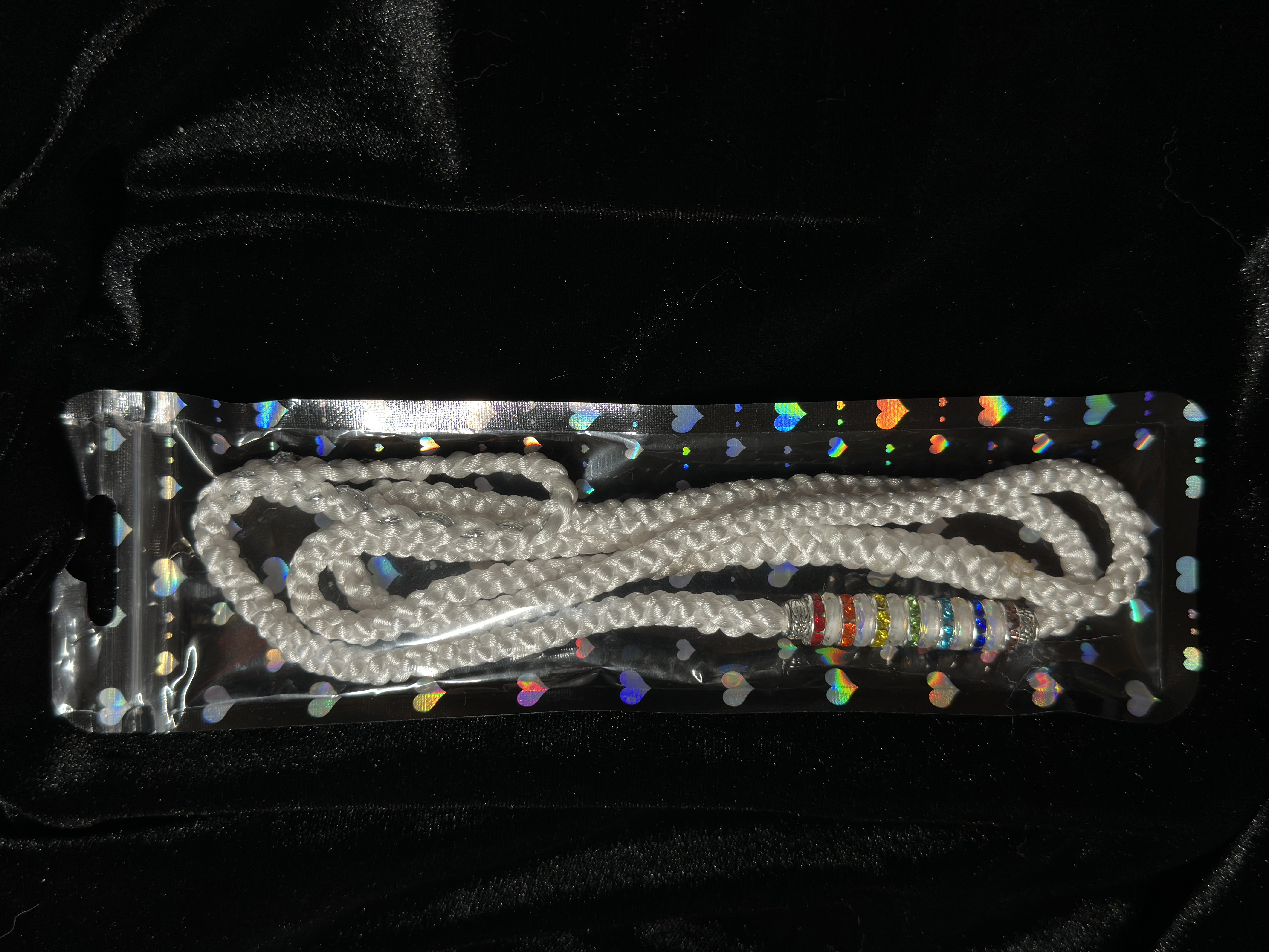 Braided Satin Chakra Show Lead 