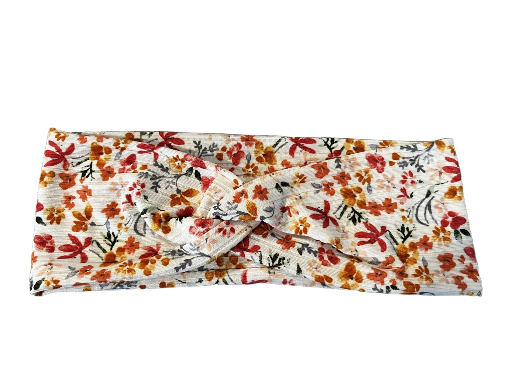 Floral Knotted Headband