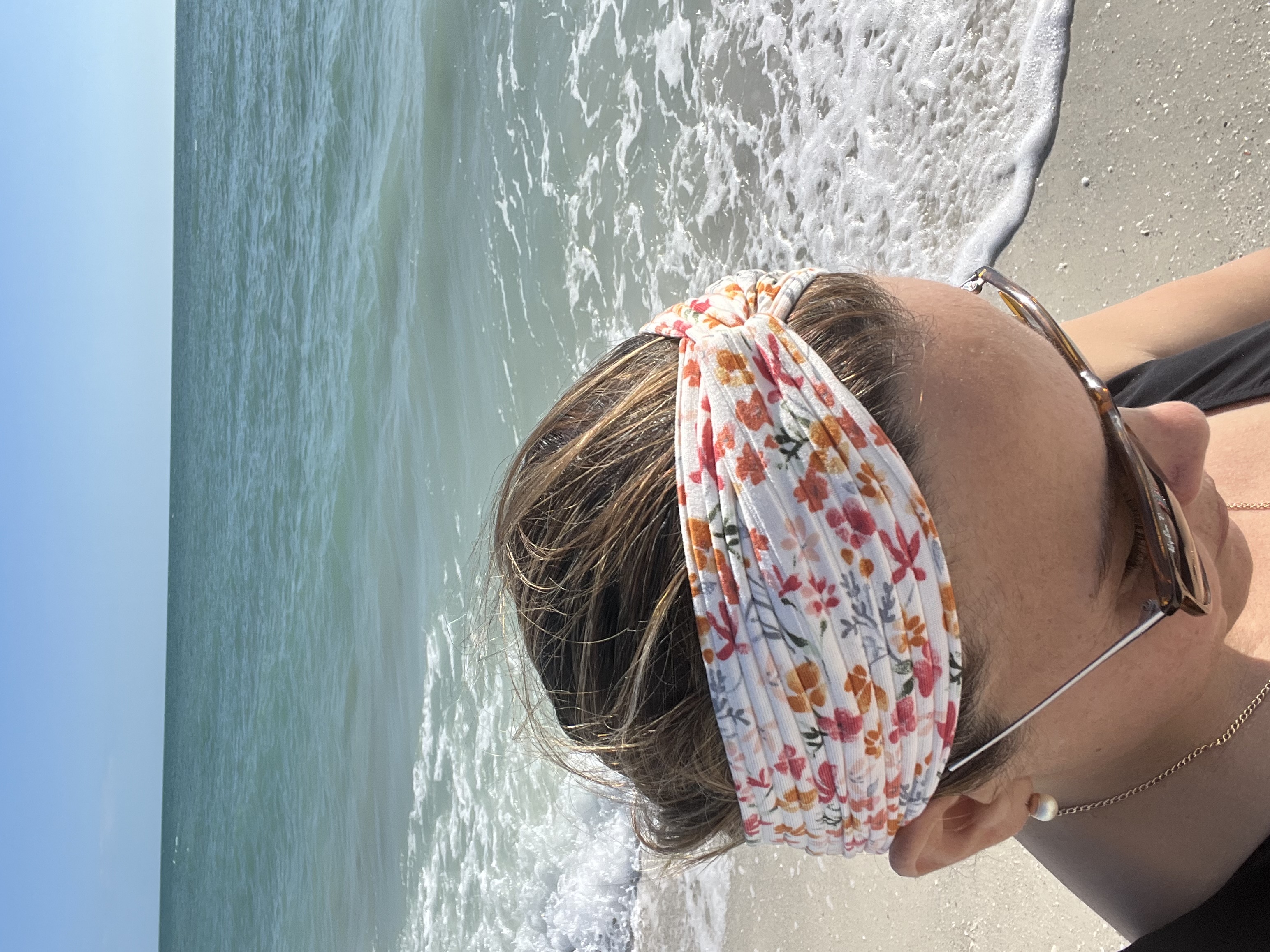 Floral Knotted Headband