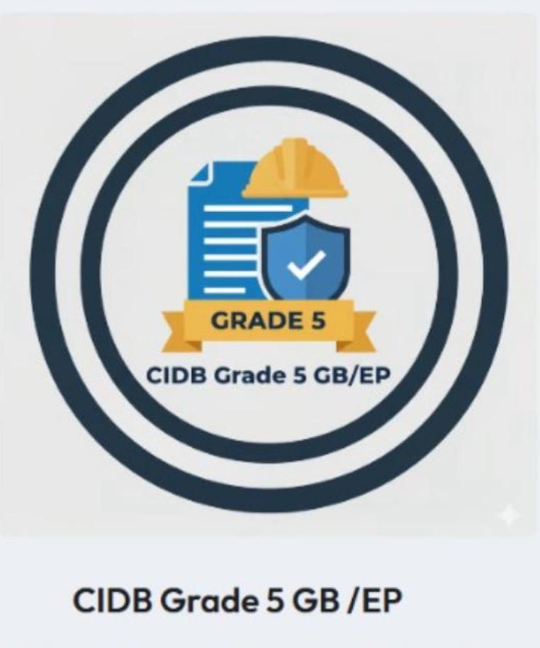 CIDB Grade 5