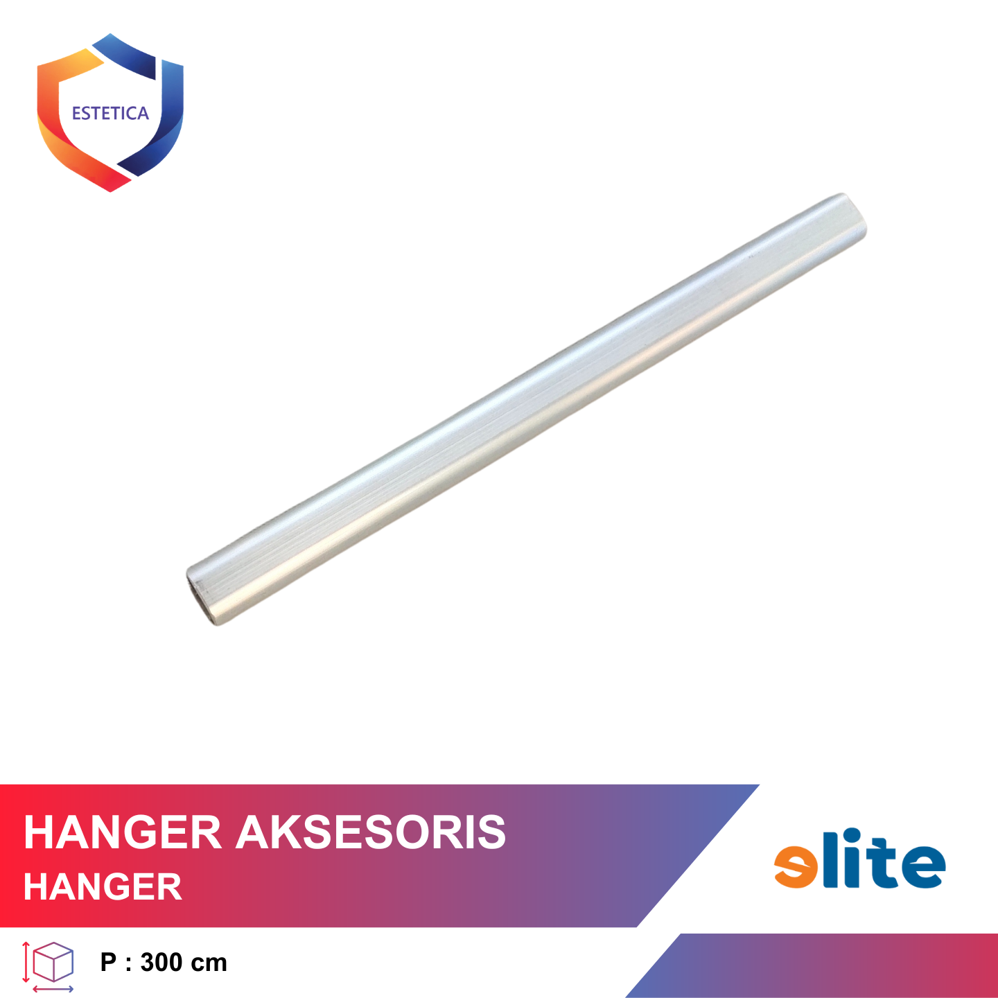 Aluminum Clothes Hanger Rod