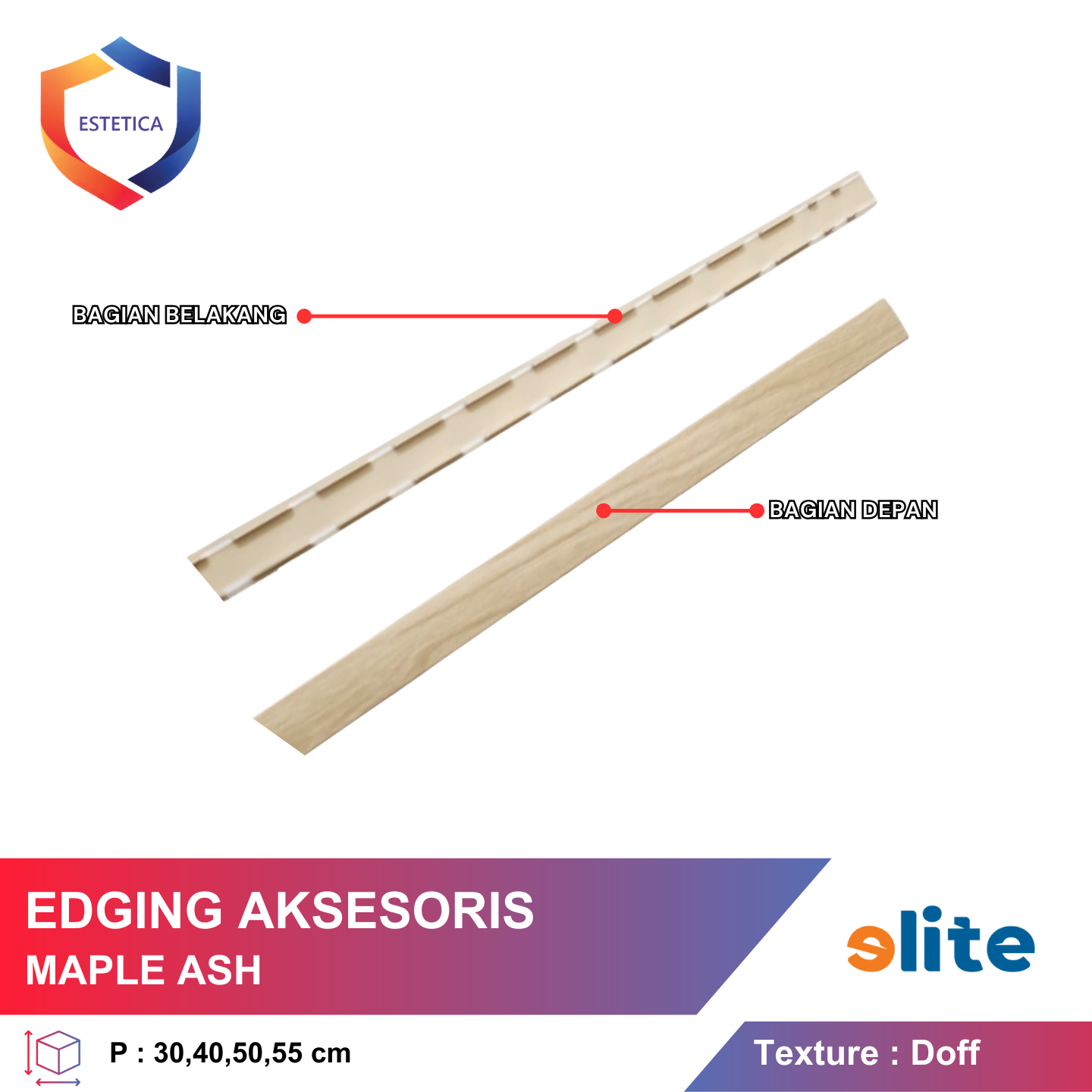 Maple Ash Edging Accessory