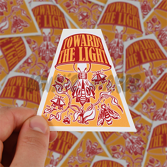 Towards the Light Sticker