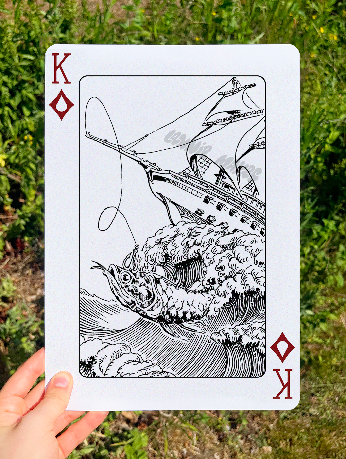 Fish King - A5/A4/A3 Print
