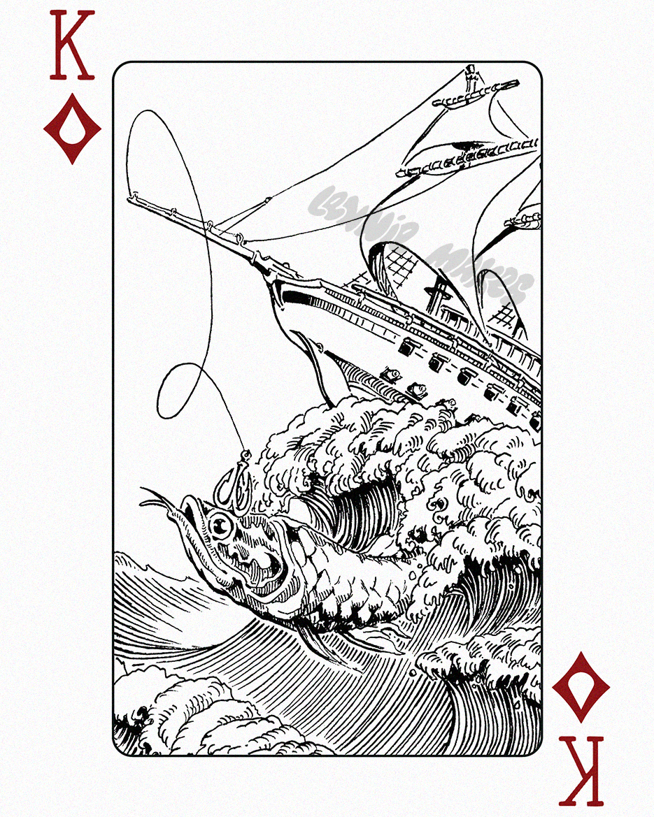 Fish King - A5/A4/A3 Print