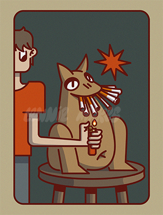 Do You Have a Lighter? Sticker