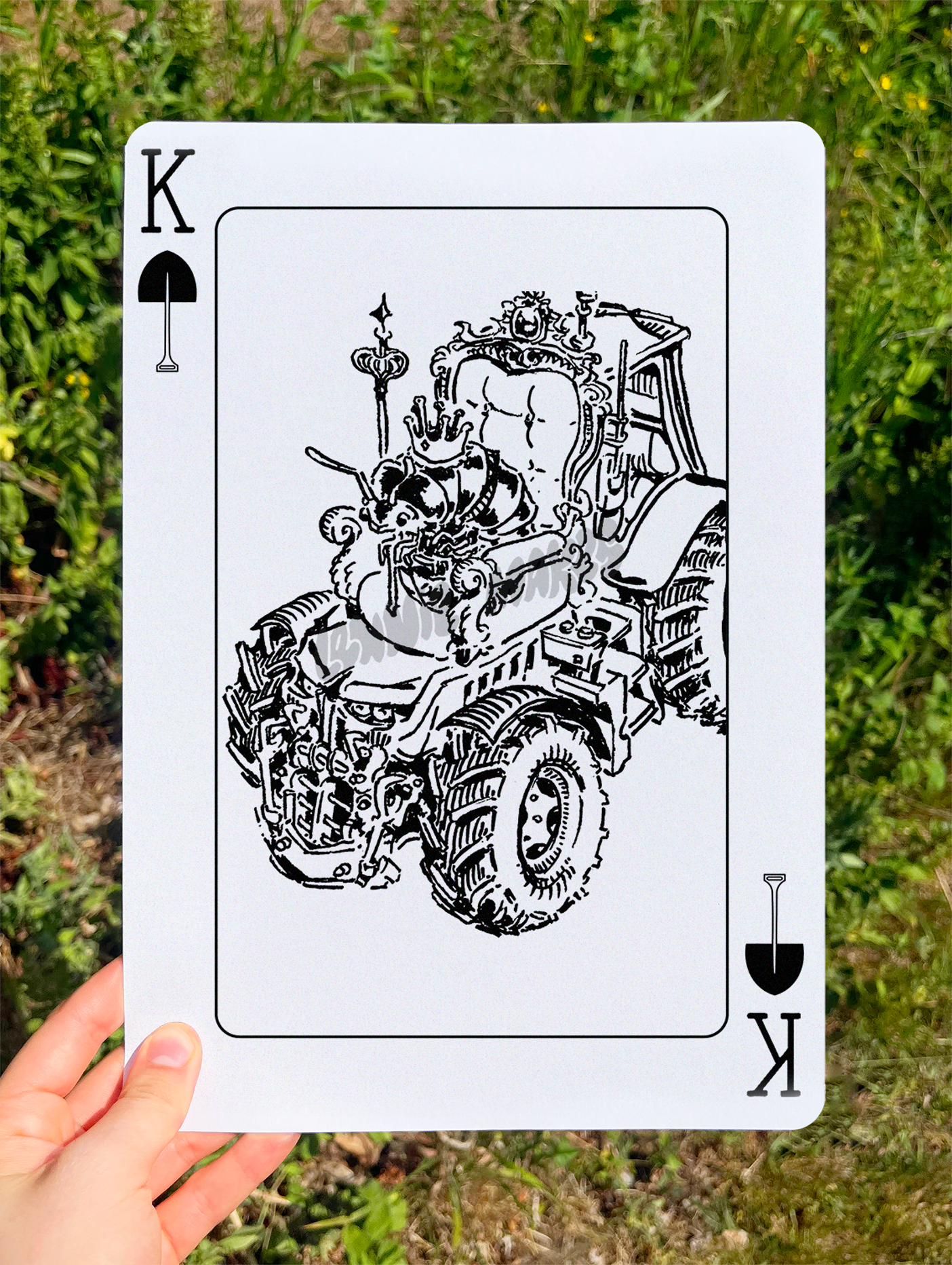 Isopod King - A5/A4/A3 Print