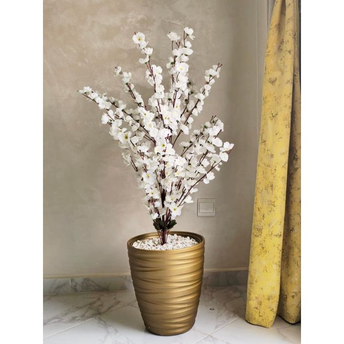 Fleur en plastique décoratif 