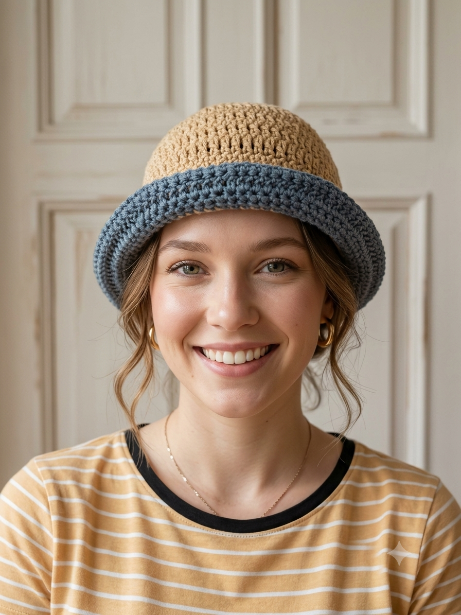 Unisex Cotton Summer Hat — Handcrafted Breathable Comfort