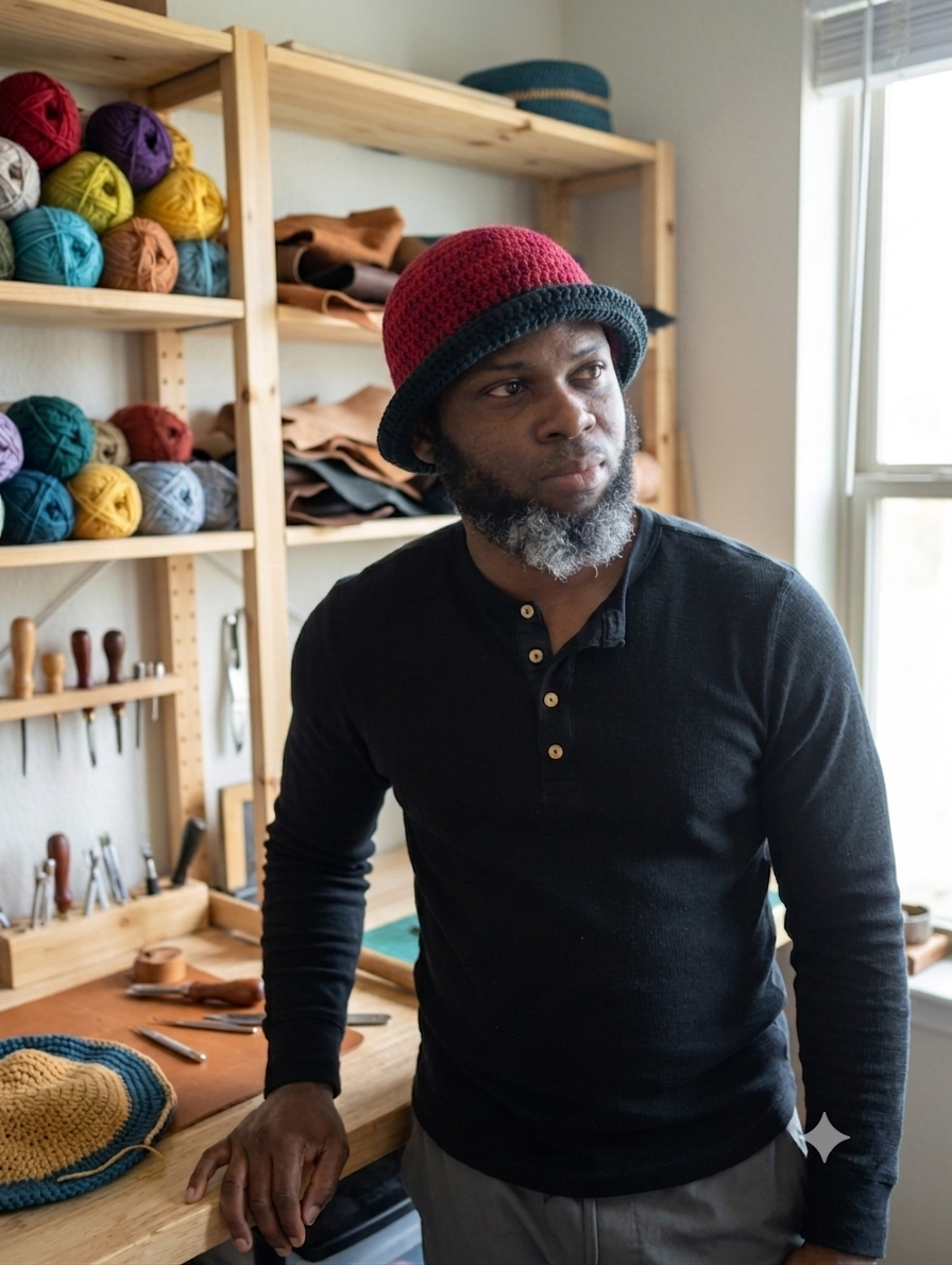 Unisex Cotton Summer Hat — Handcrafted Breathable Comfort