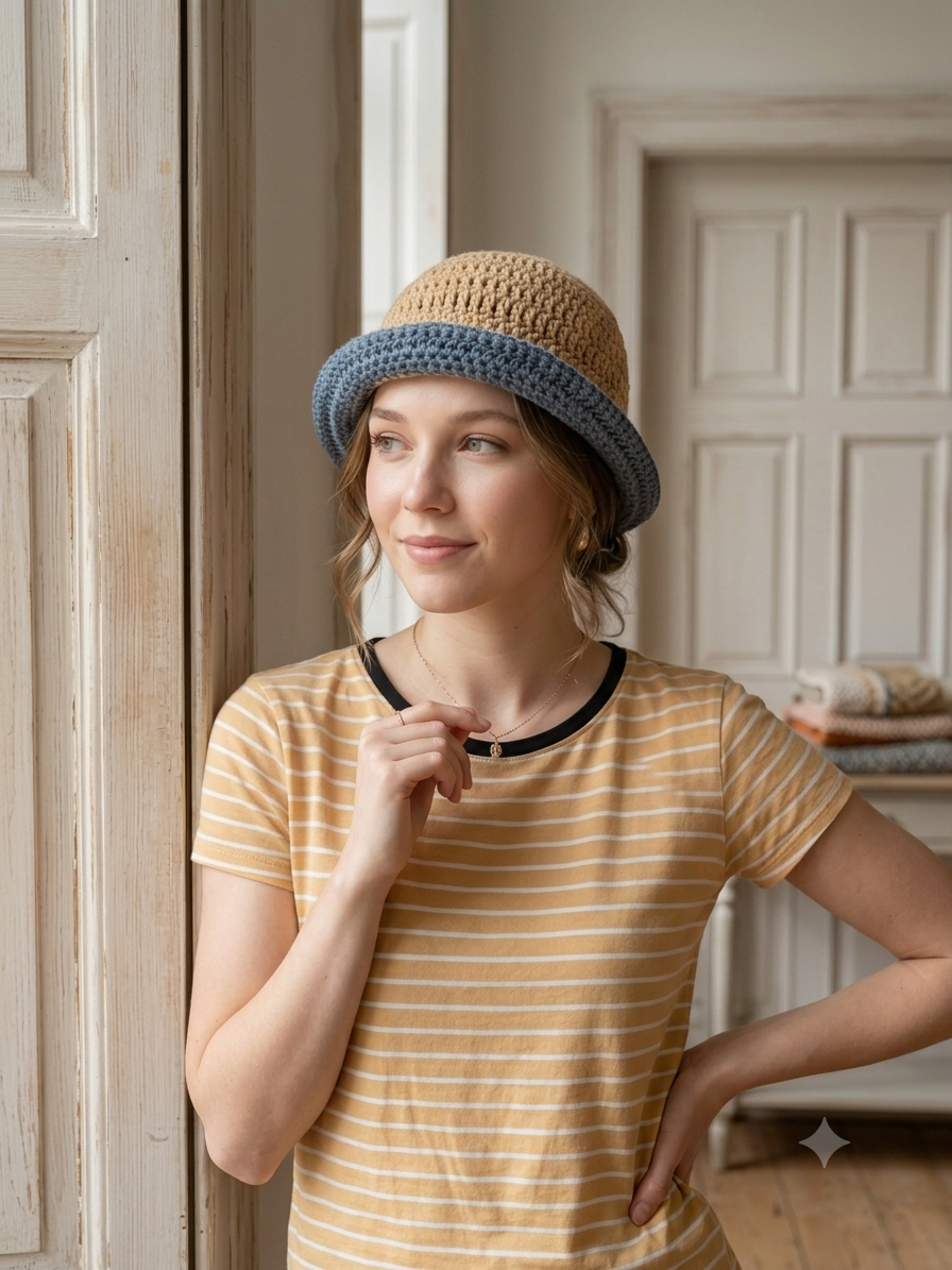 Unisex Cotton Summer Hat — Handcrafted Breathable Comfort