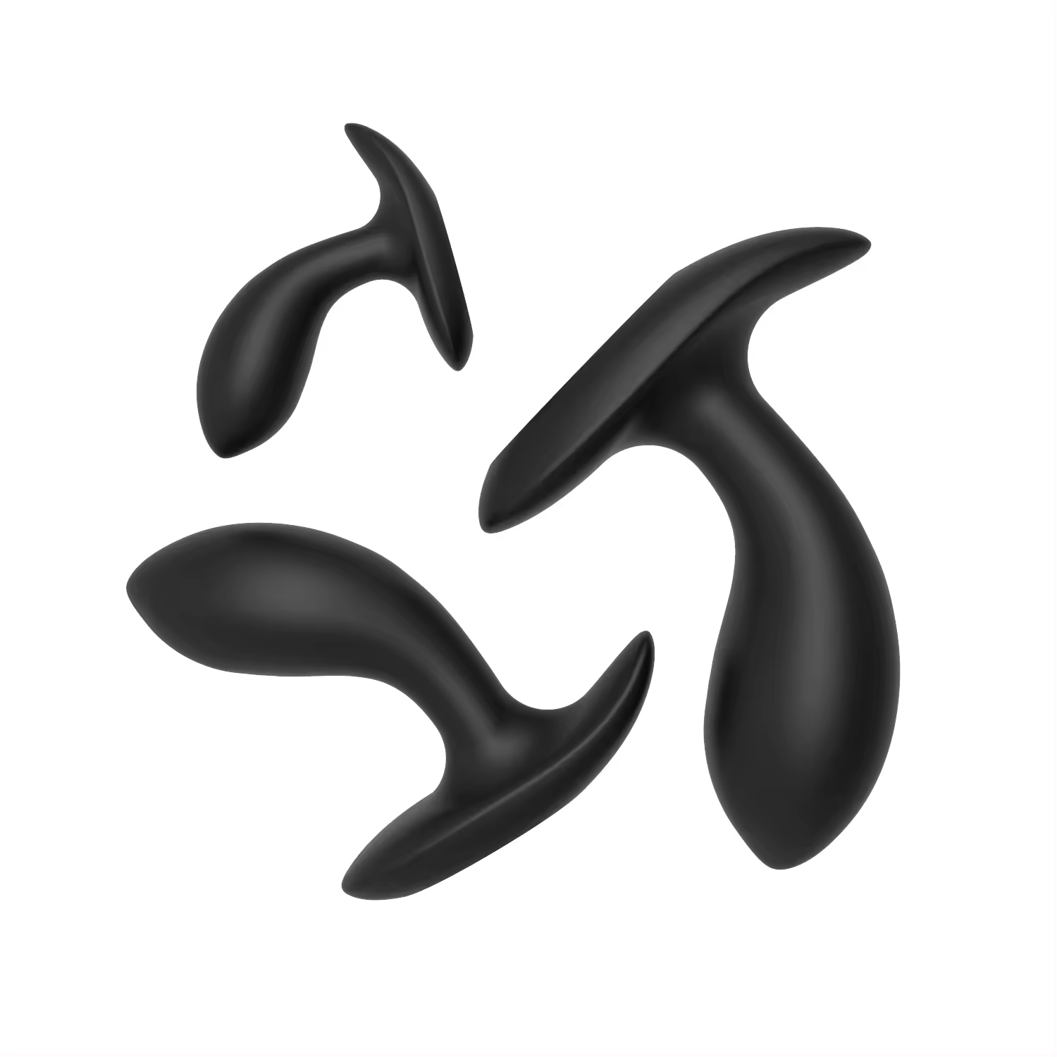 Silicone Plug Set (Black)