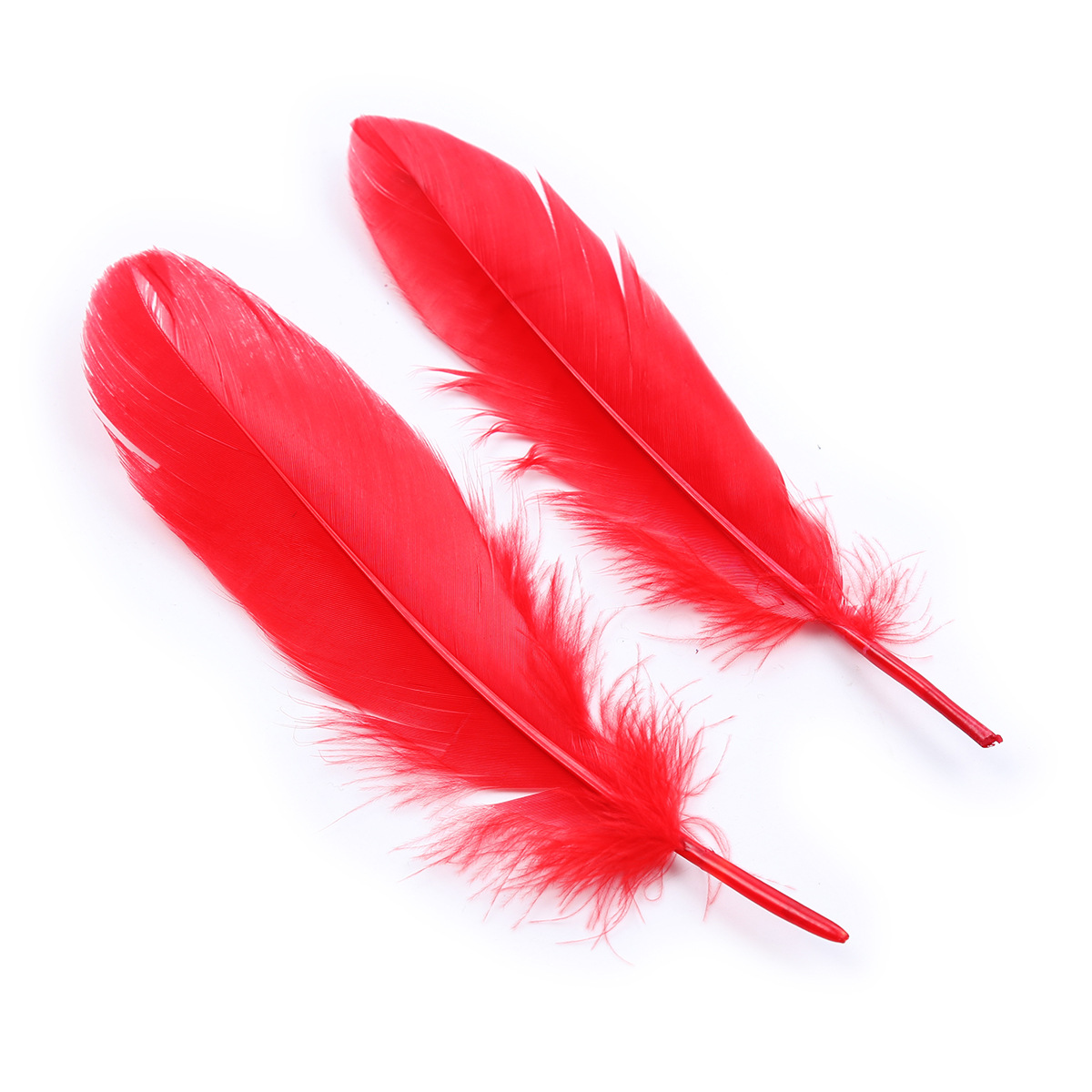 Faux Fur Handcuffs  (colour red)