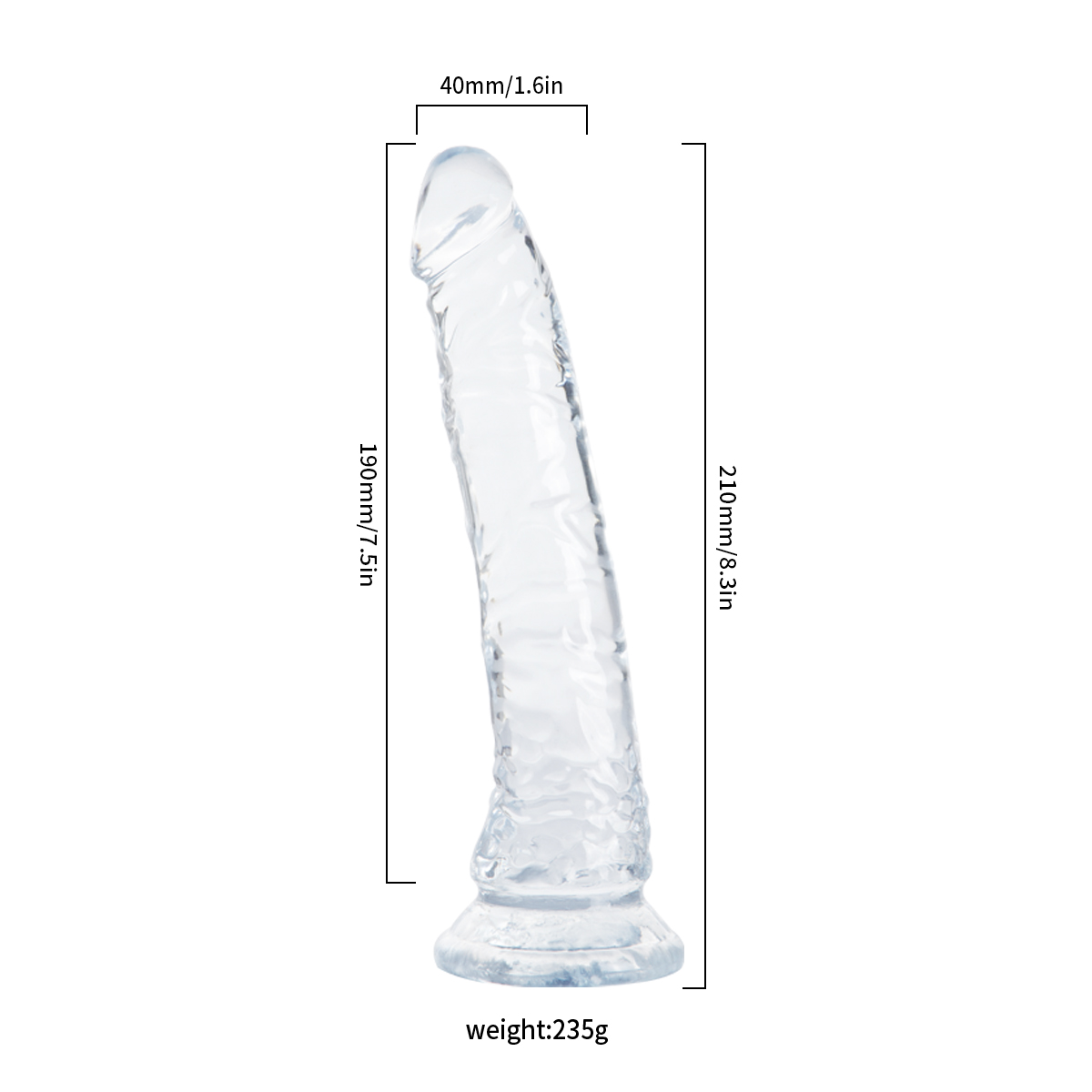 Realistic Dildo (purple)