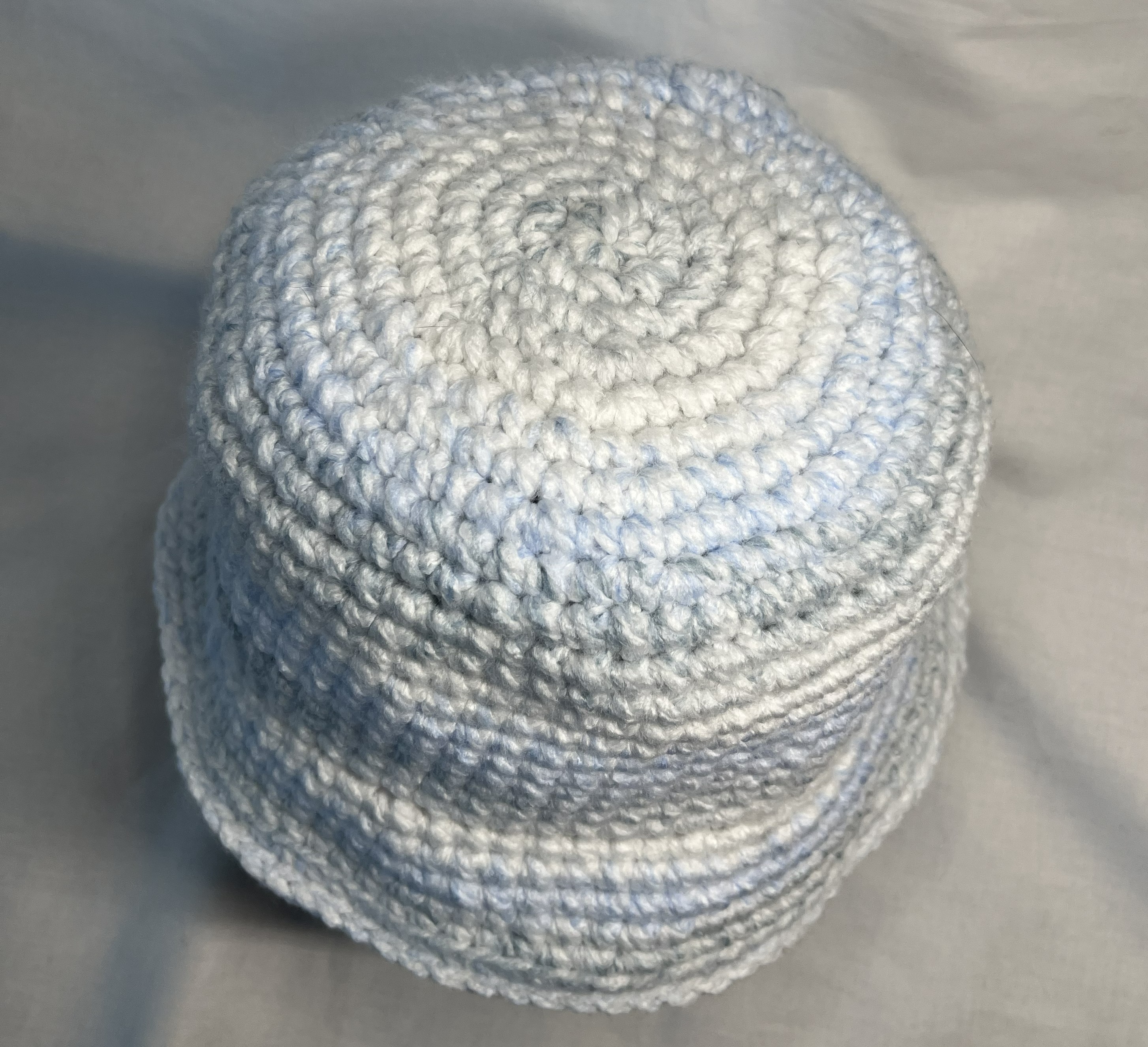 Handmade Crochet Bucket Hat Sapphire