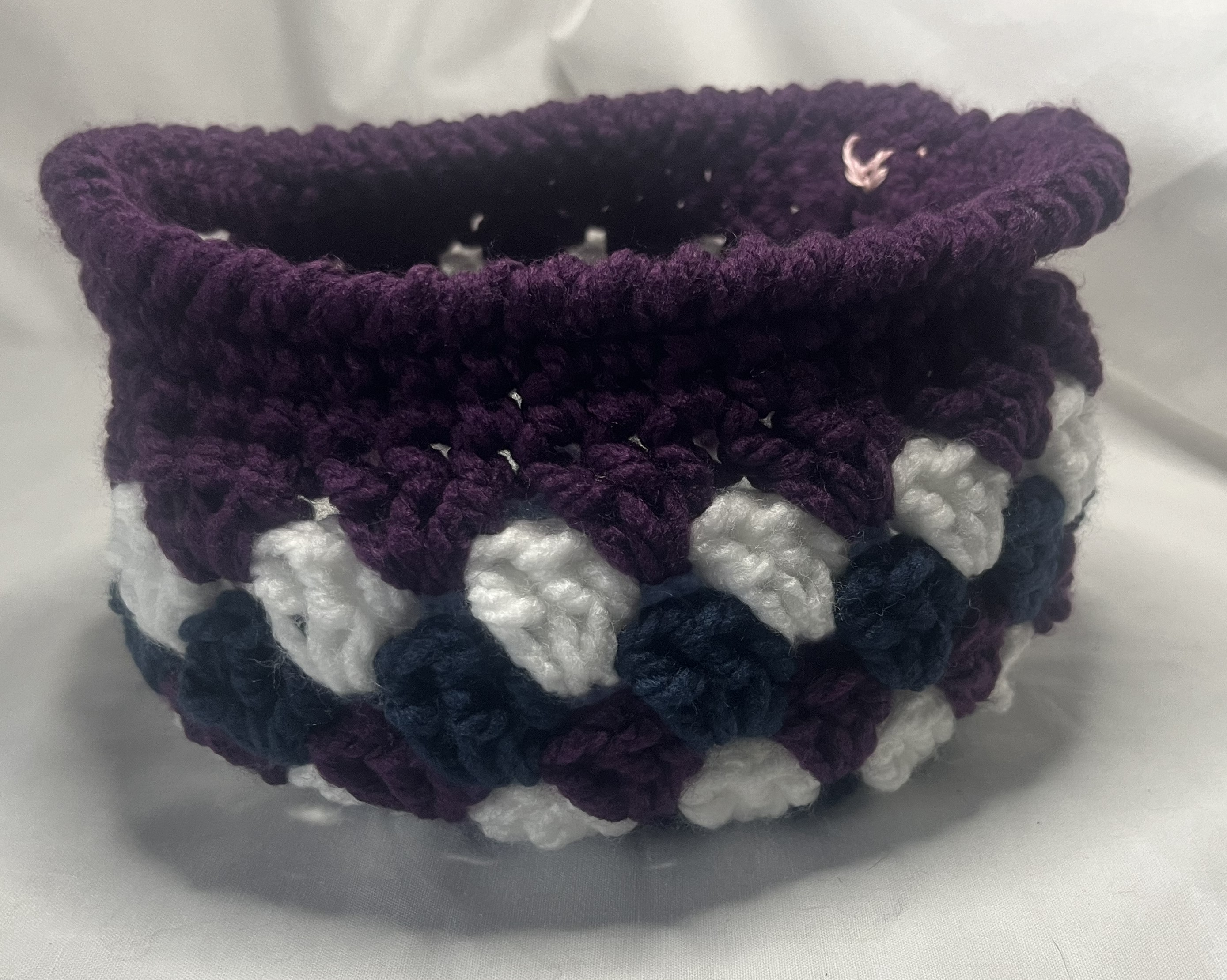 Handmade Crochet Medium Basket